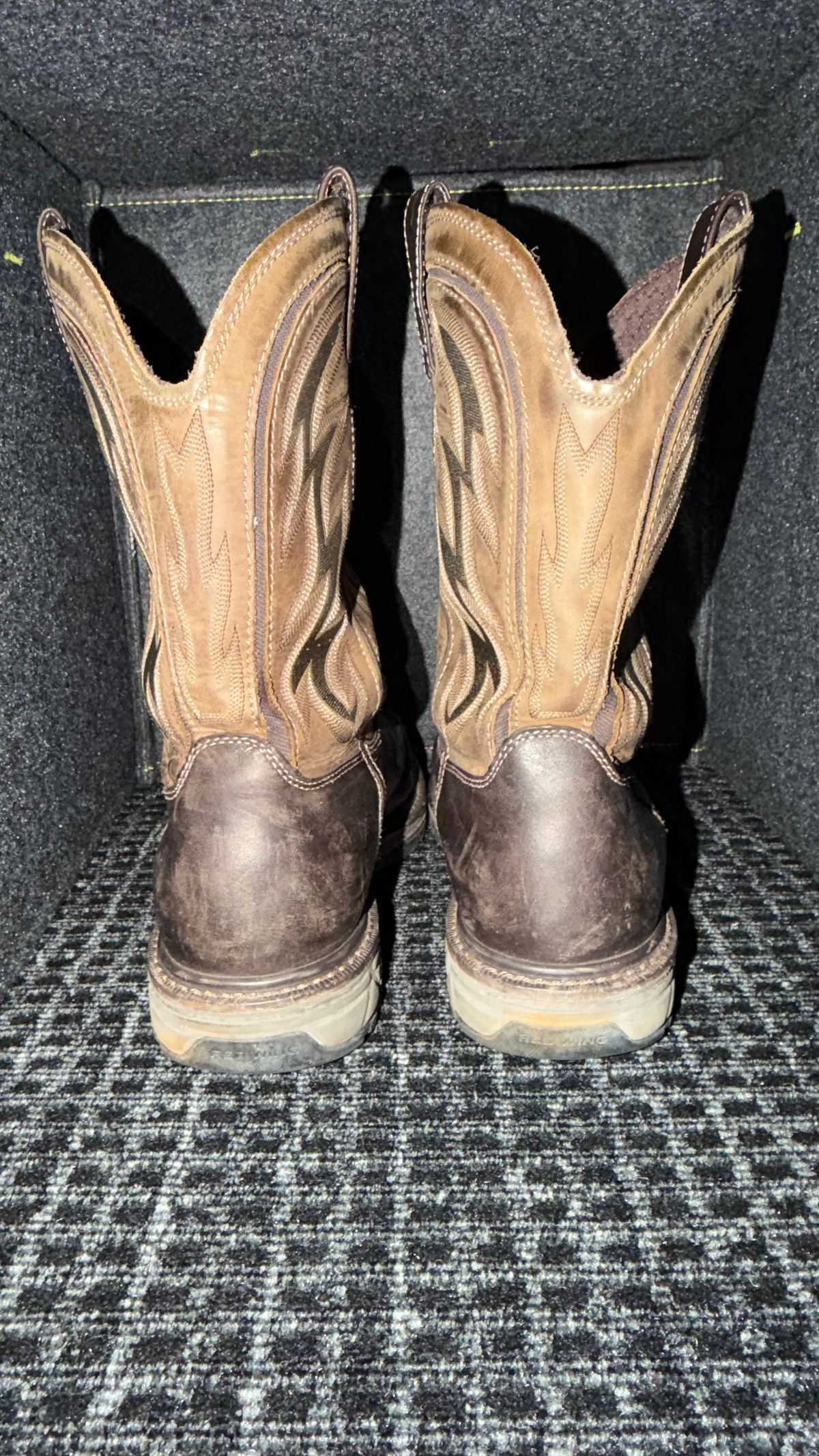 Photo by Michael on December 4, 2025 of the Red Wing 2227 Rio Flex in S.B. Foot Black Boomer.