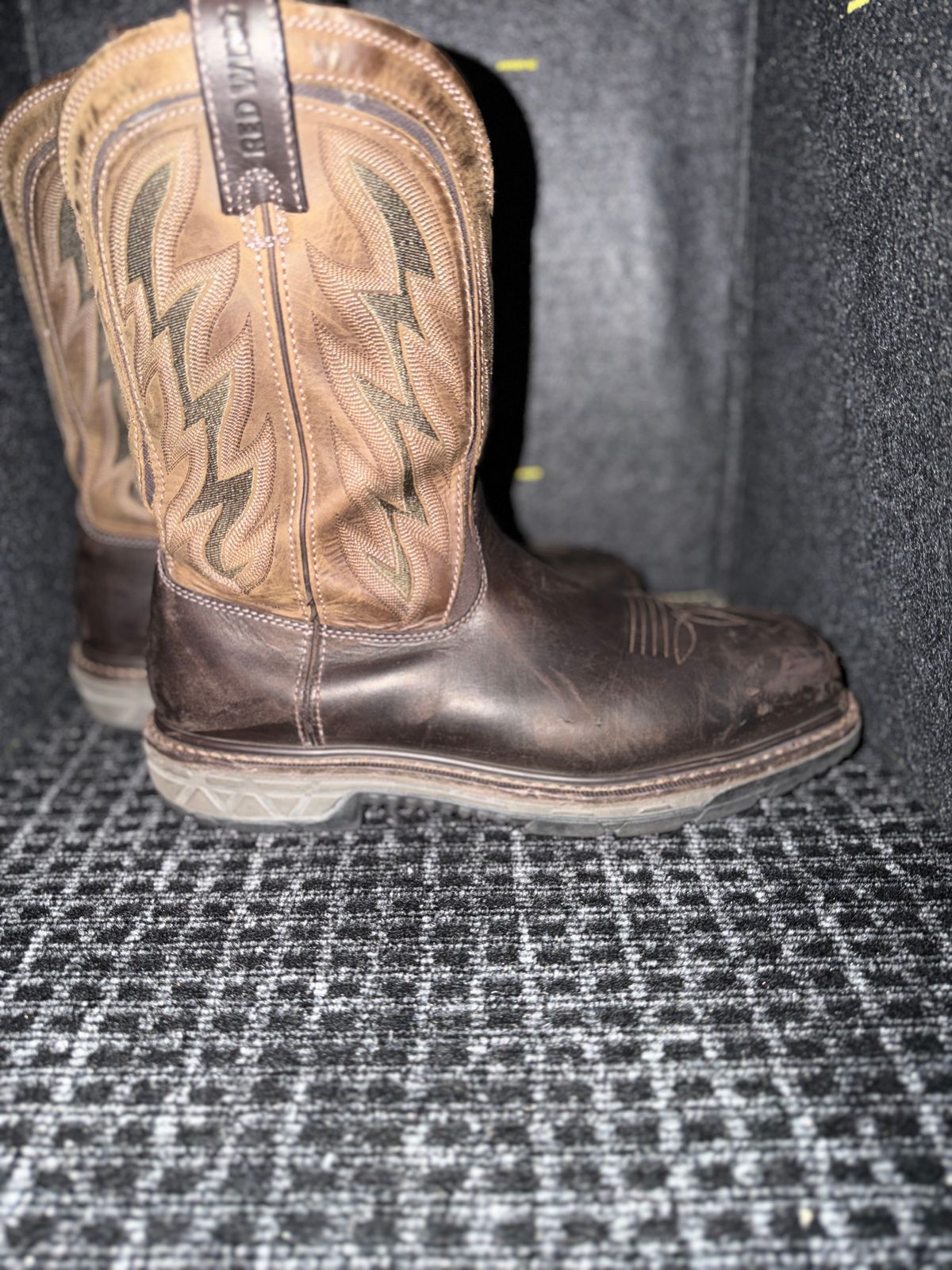 Photo by Michael on January 5, 2026 of the Red Wing 2227 Rio Flex in S.B. Foot Black Boomer.