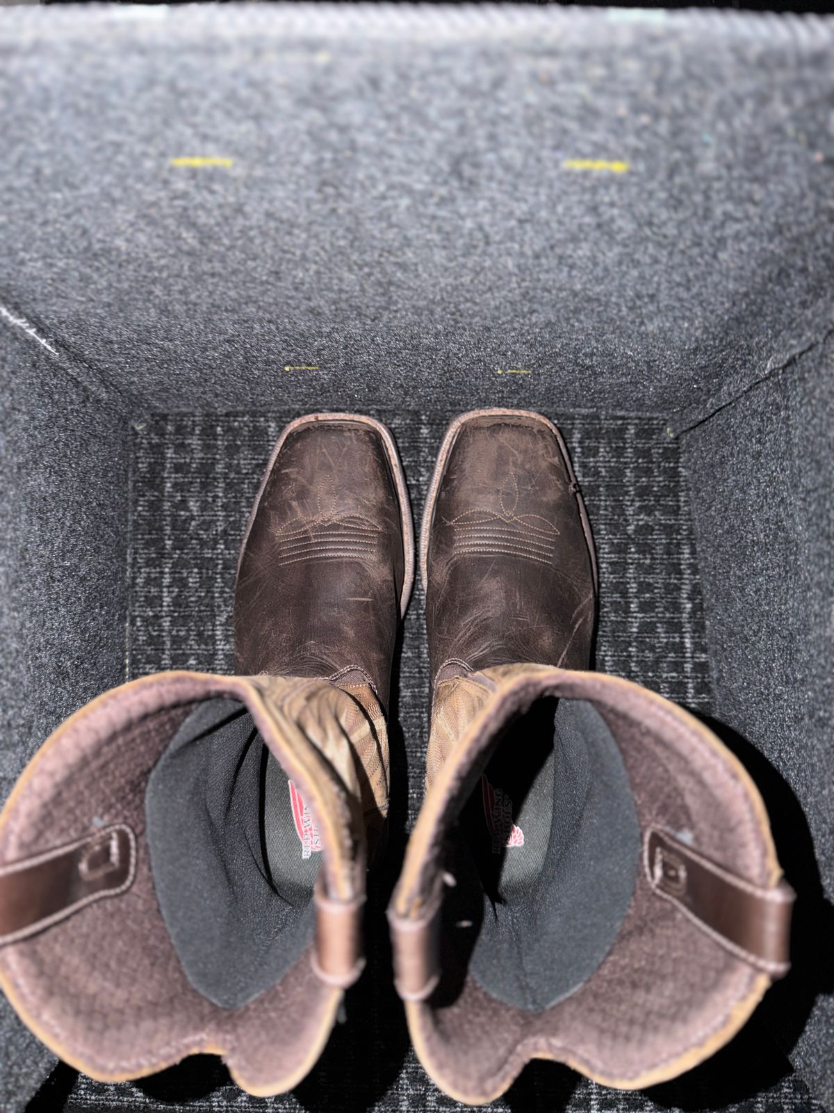 Photo by Michael on January 5, 2026 of the Red Wing 2227 Rio Flex in S.B. Foot Black Boomer.