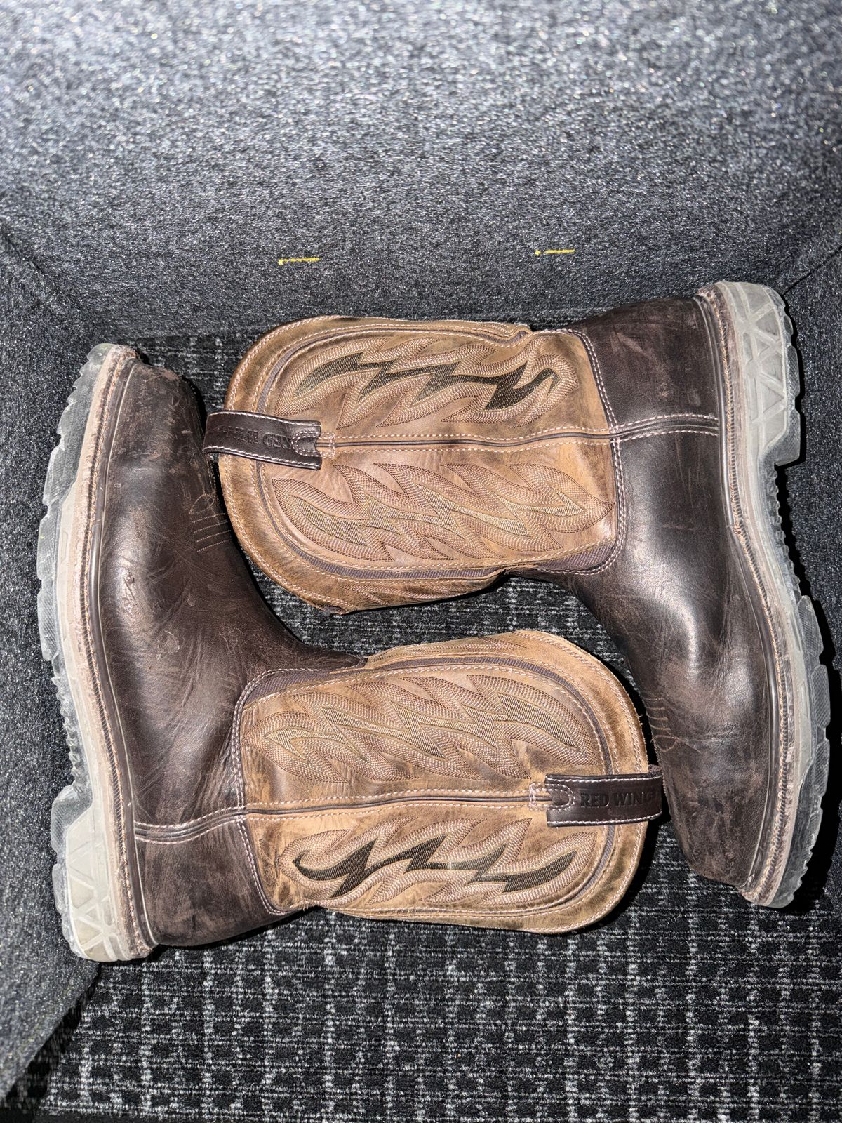 Photo by Michael on February 4, 2026 of the Red Wing 2227 Rio Flex in S.B. Foot Black Boomer.