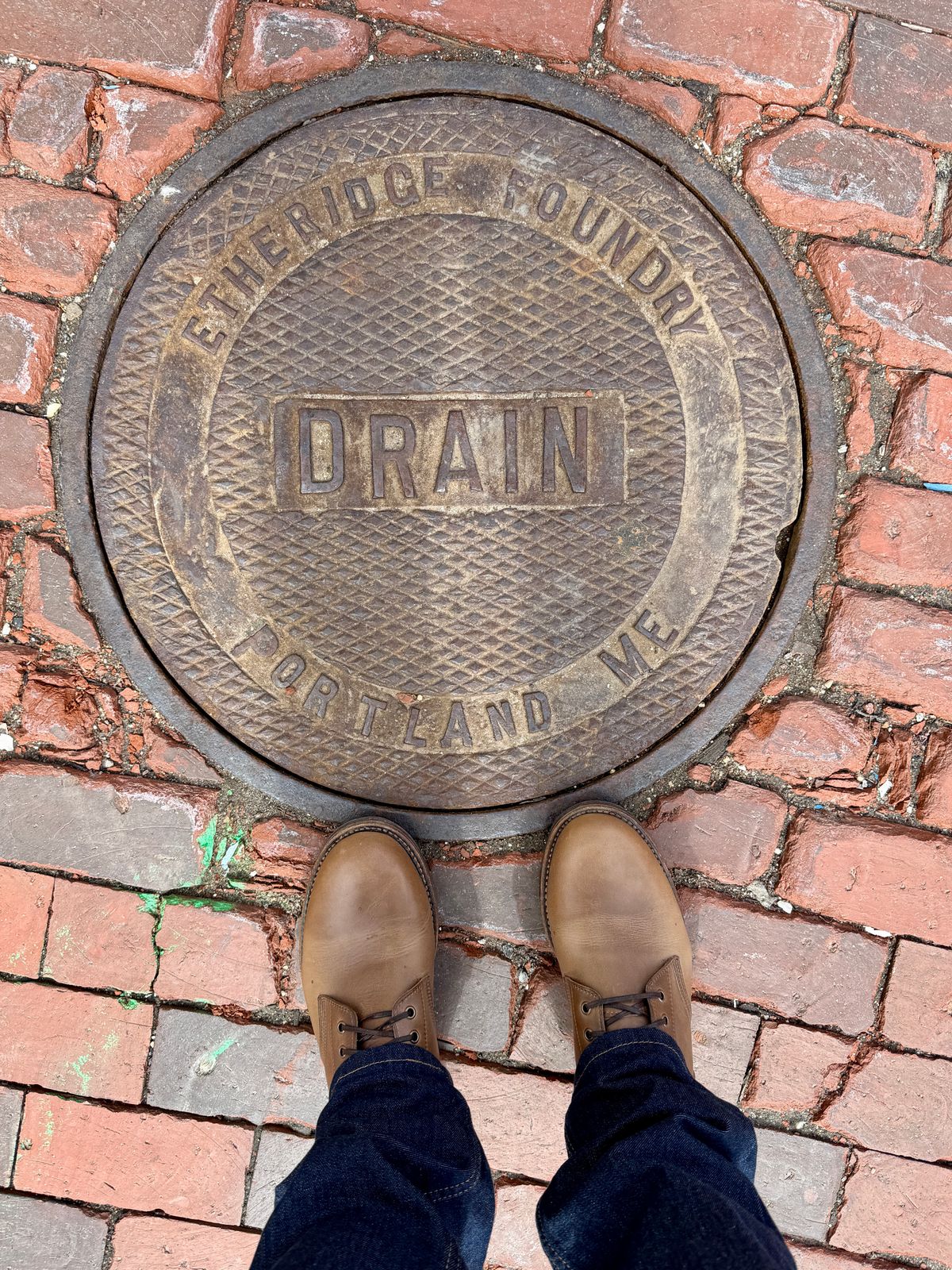 Photo by Michael on March 14, 2026 of the Oak Street Bootmakers Field Boot in Horween Natural Chromexcel.