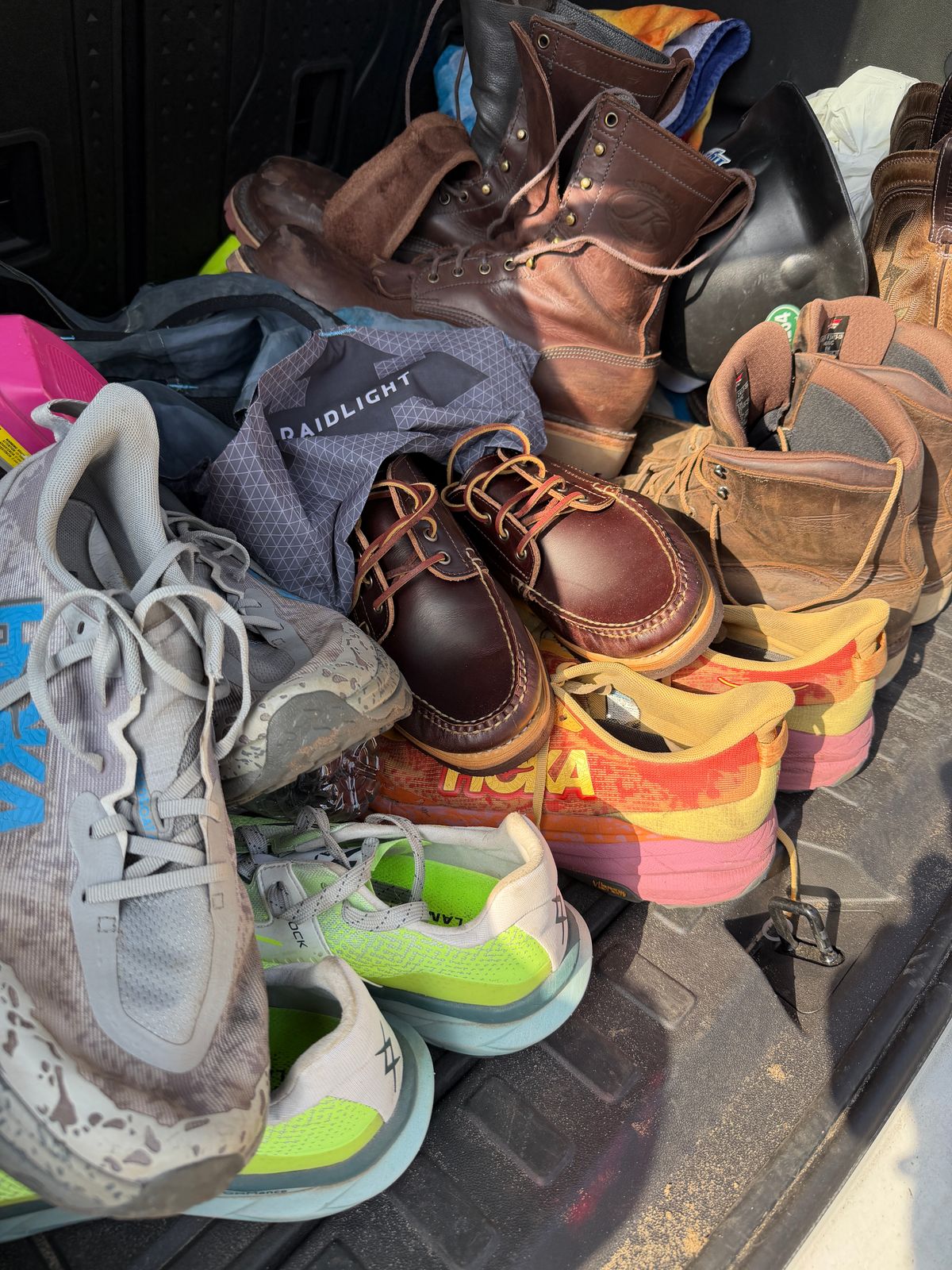 Photo by Michael on April 22, 2026 of the Rancourt & Co. Baxter Ranger Moc in Heritage Brown.