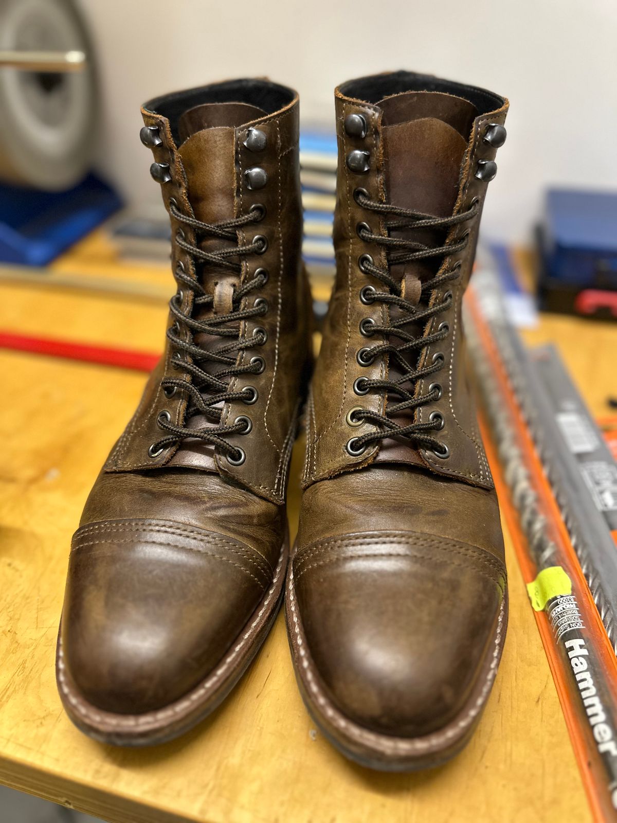 Photo by bene on March 1, 2026 of the Thursday Logger in Arizona Adobe Rugged & Resilient.