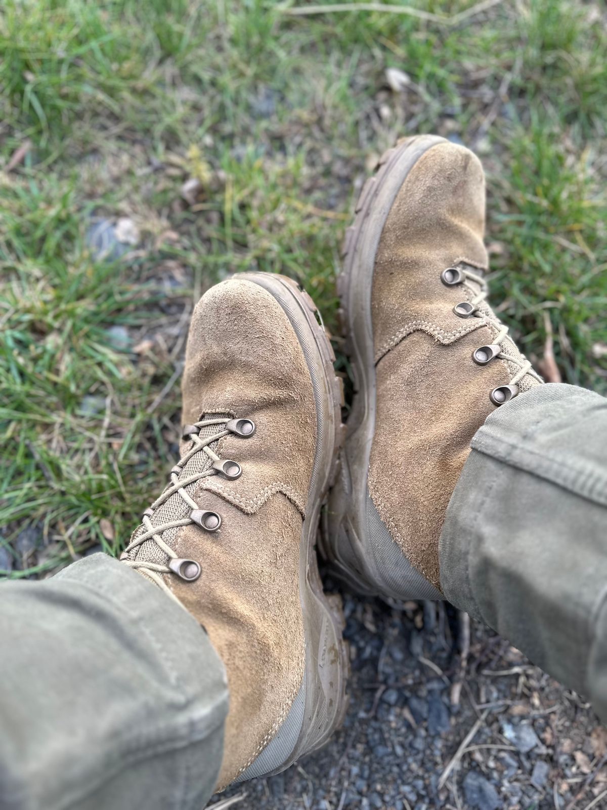 Photo by bene on March 30, 2025 of the HAIX XVENTURE GTX in Cow Split Leather & Gore Tex.