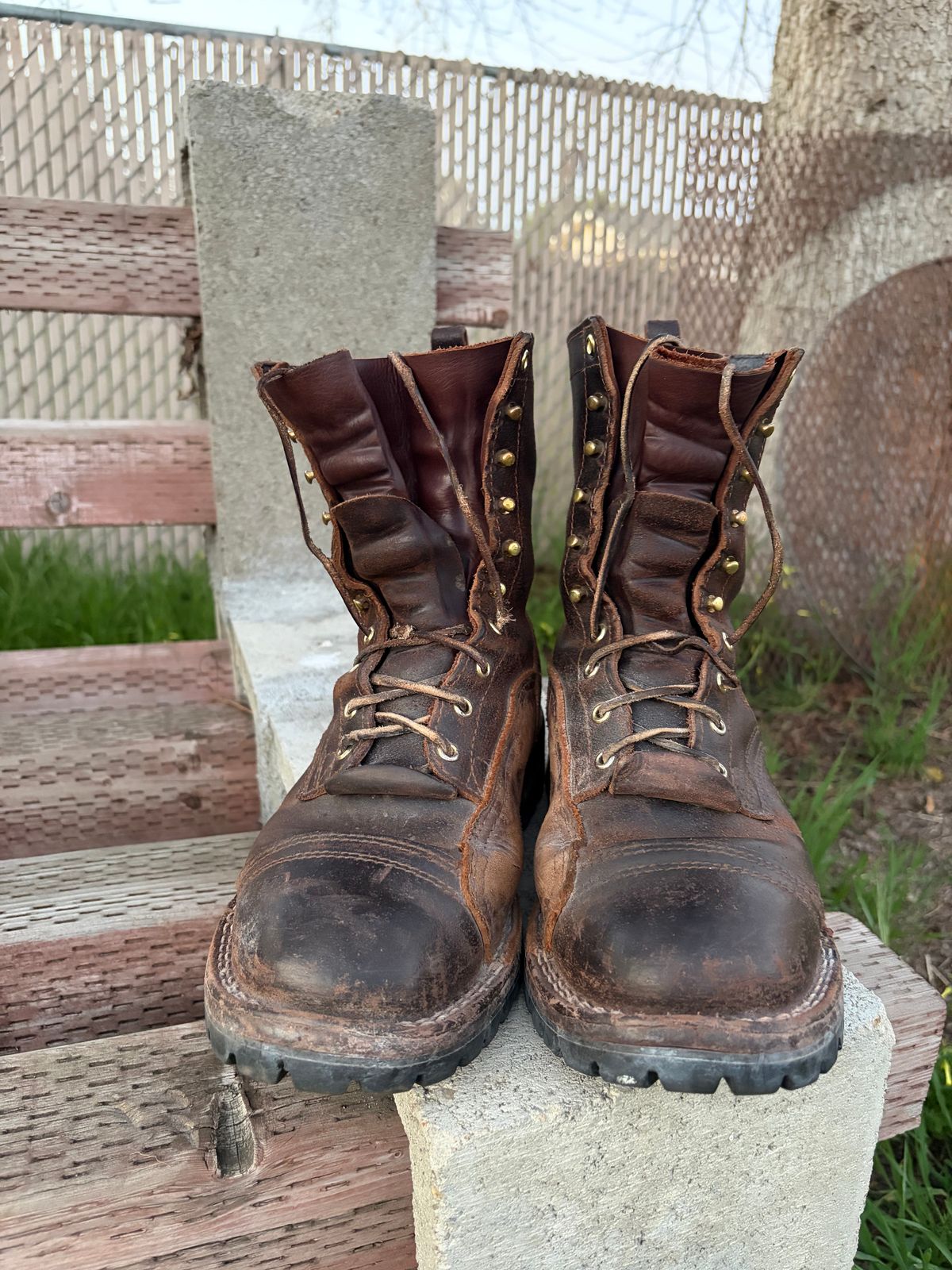 Photo by robmagr on March 3, 2026 of the Nicks x Rose Anvil ND1 in Horween Brown Waxed Flesh.