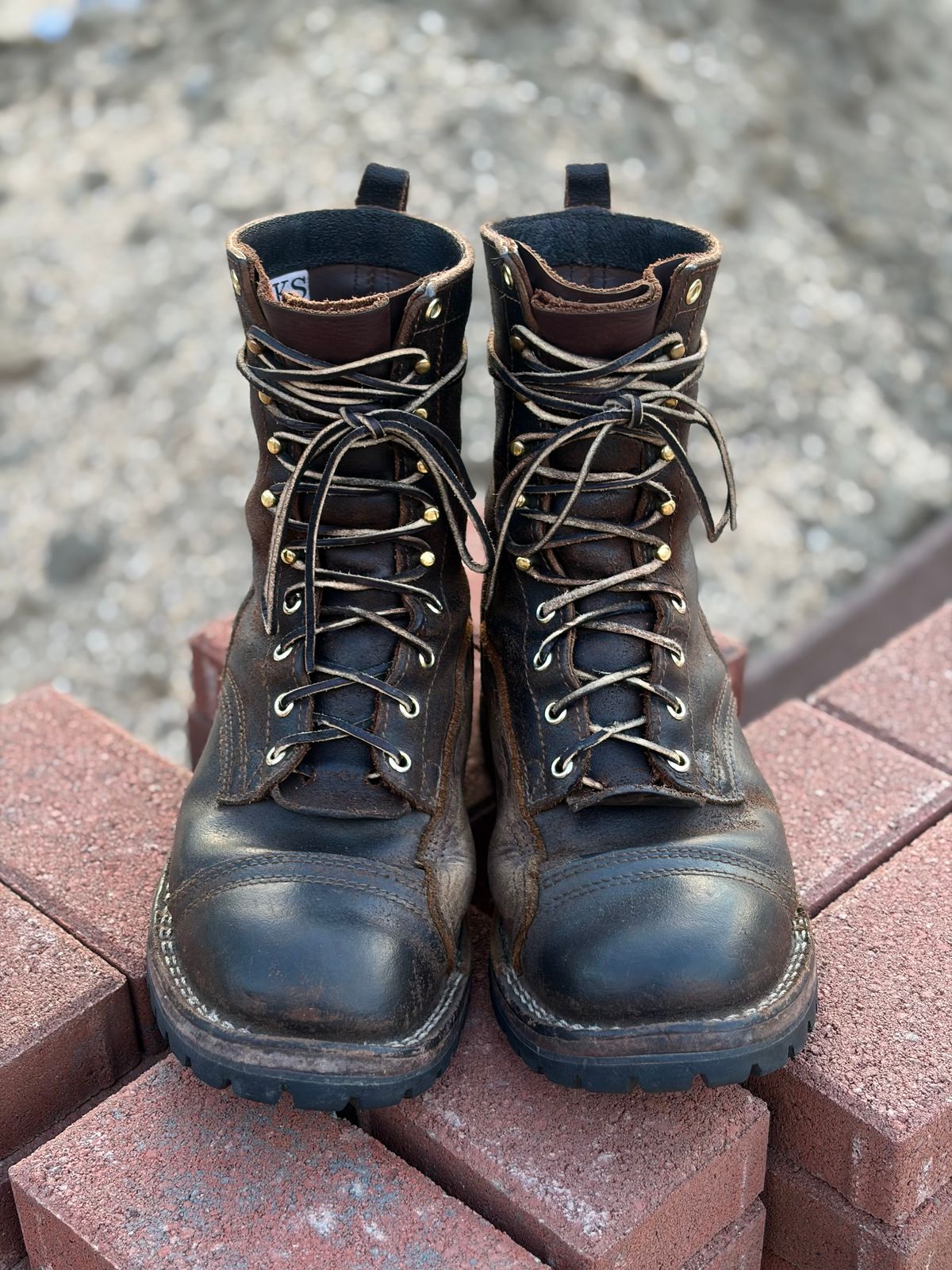 Photo by robmagr on April 6, 2026 of the Nicks x Rose Anvil ND1 in Horween Brown Waxed Flesh.
