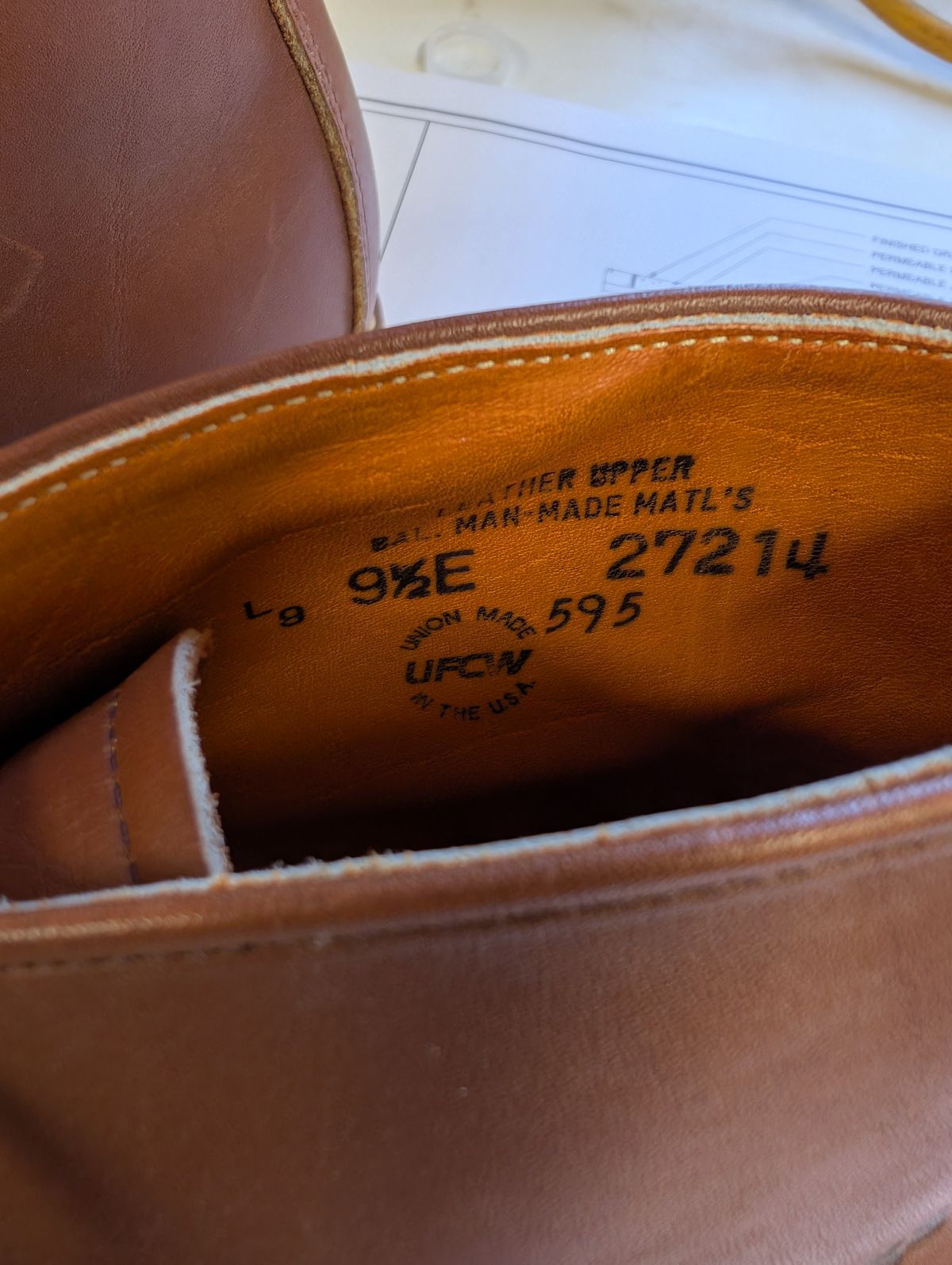 Photo by BootsInBK on April 14, 2026 of the Red Wing 595 Traction Tred Work Chukka in Red Wing /S.B. Foot Brown Norseman.