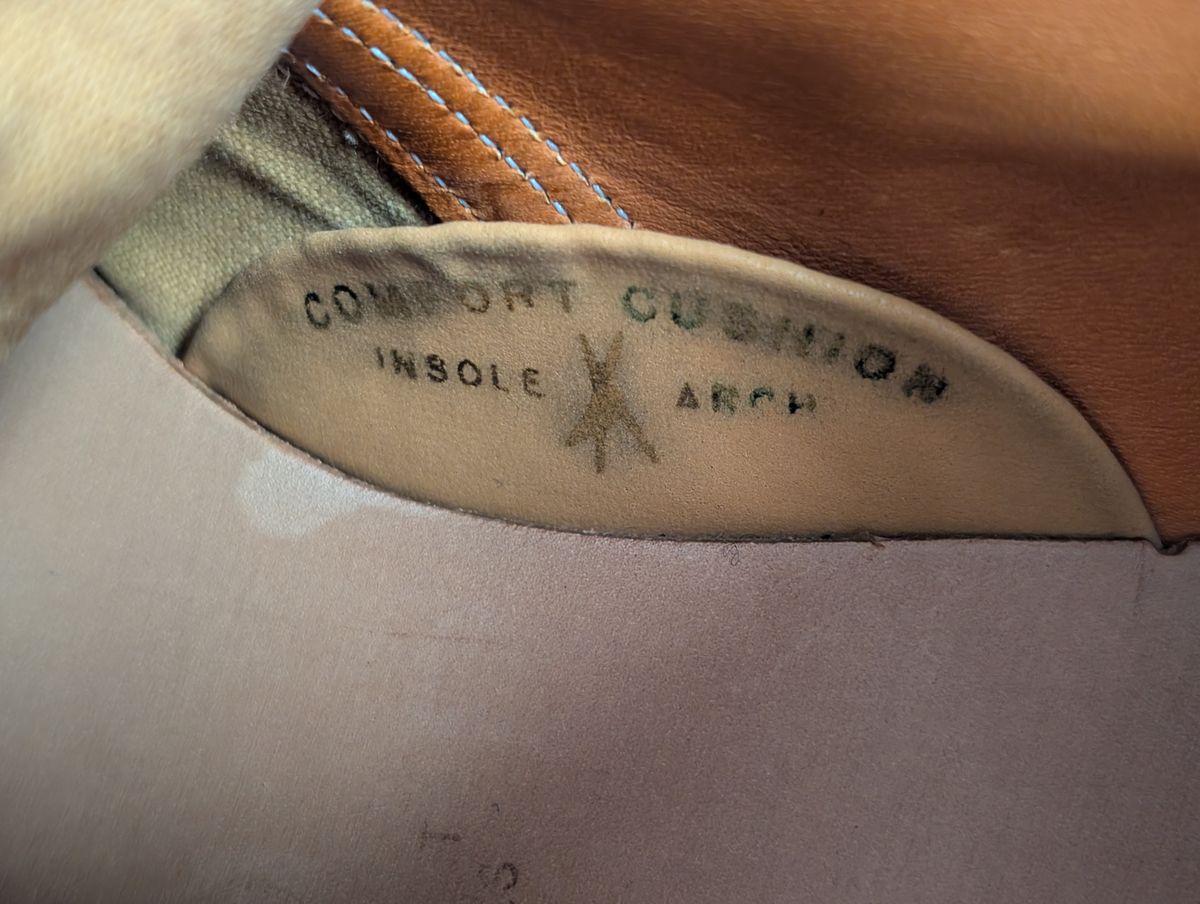 Photo by BootsInBK on April 14, 2026 of the Red Wing 595 Traction Tred Work Chukka in Red Wing /S.B. Foot Brown Norseman.