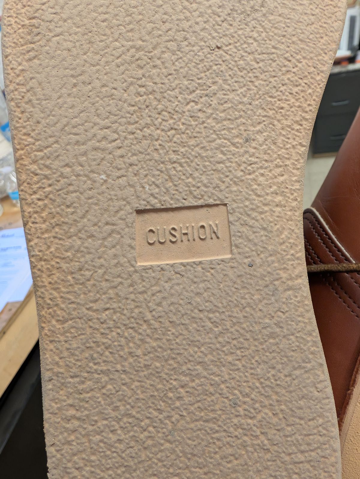 Photo by BootsInBK on April 14, 2026 of the Red Wing 595 Traction Tred Work Chukka in Red Wing /S.B. Foot Brown Norseman.