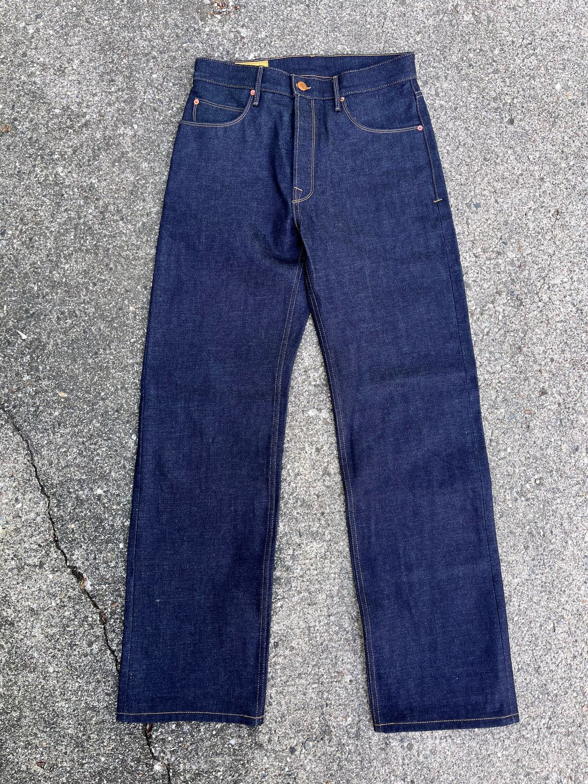 Photo by prichardson on April 26, 2026 of the Freenote Cloth Modesto in 14.5 oz Kaihara Selvedge Denim.
