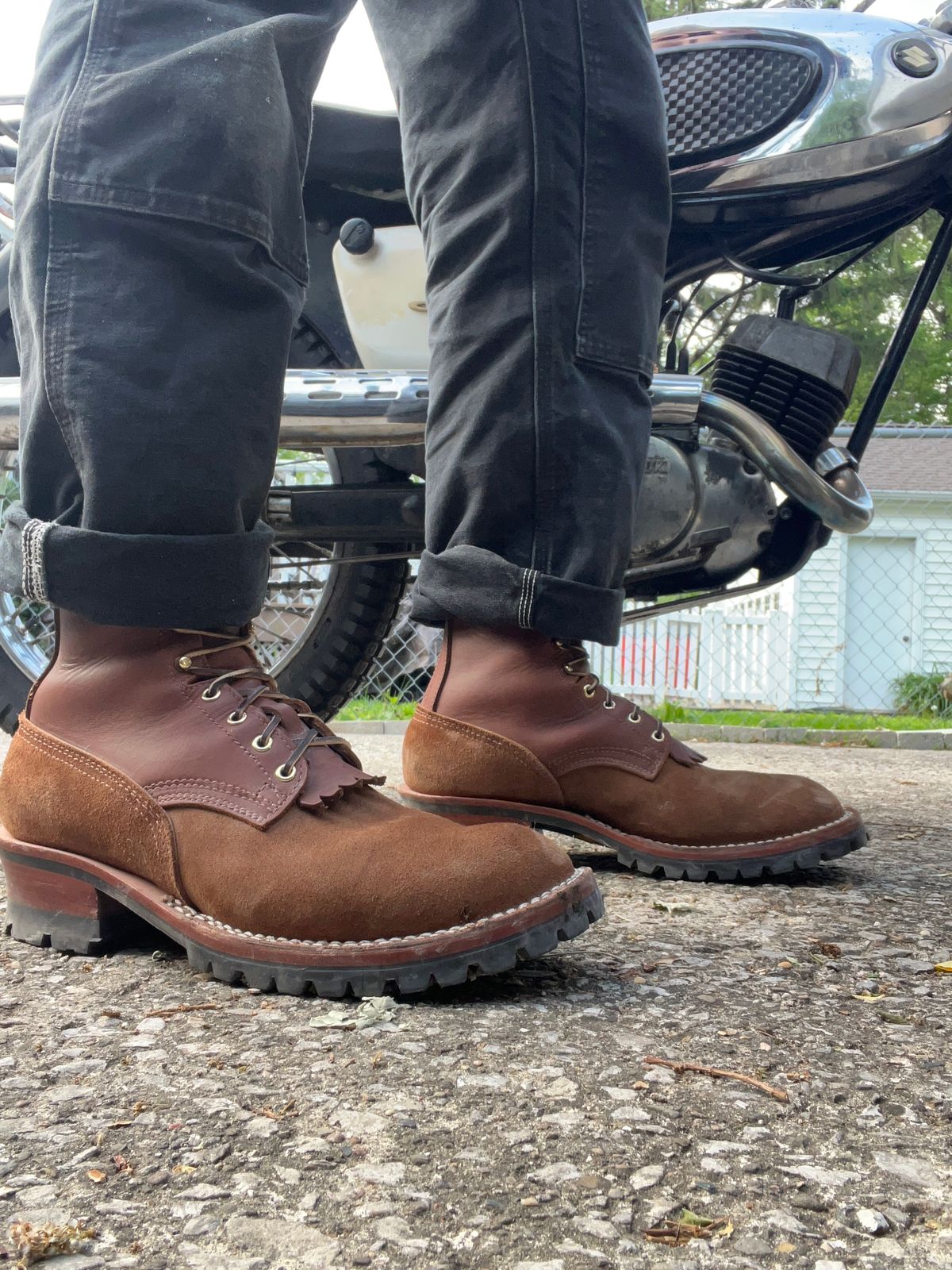 Photo by prichardson on May 12, 2026 of the Nicks BuilderPro in Seidel 1964 Brown & Seidel 1964 Brown Roughout.