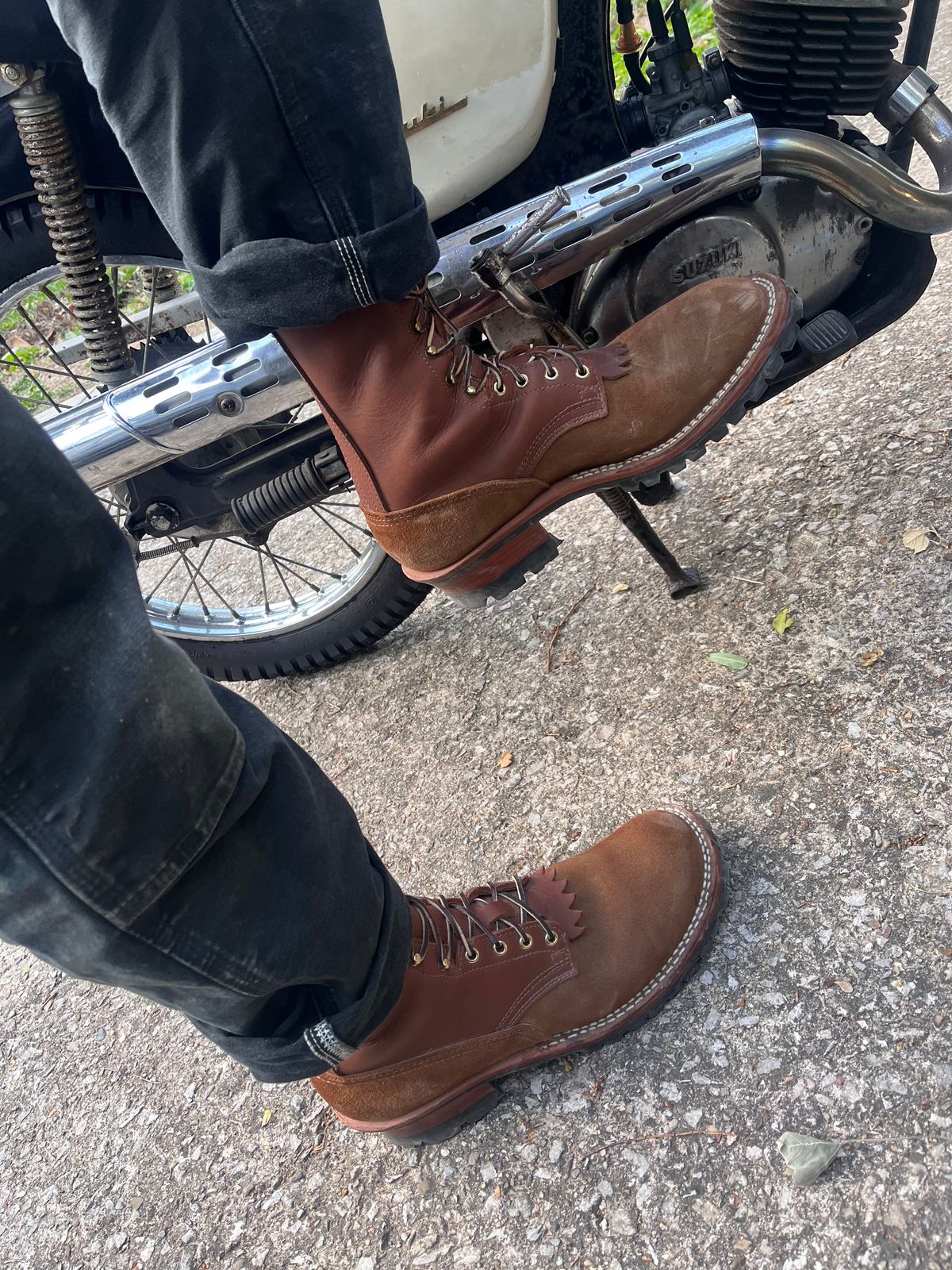 Photo by prichardson on May 12, 2026 of the Nicks BuilderPro in Seidel 1964 Brown & Seidel 1964 Brown Roughout.