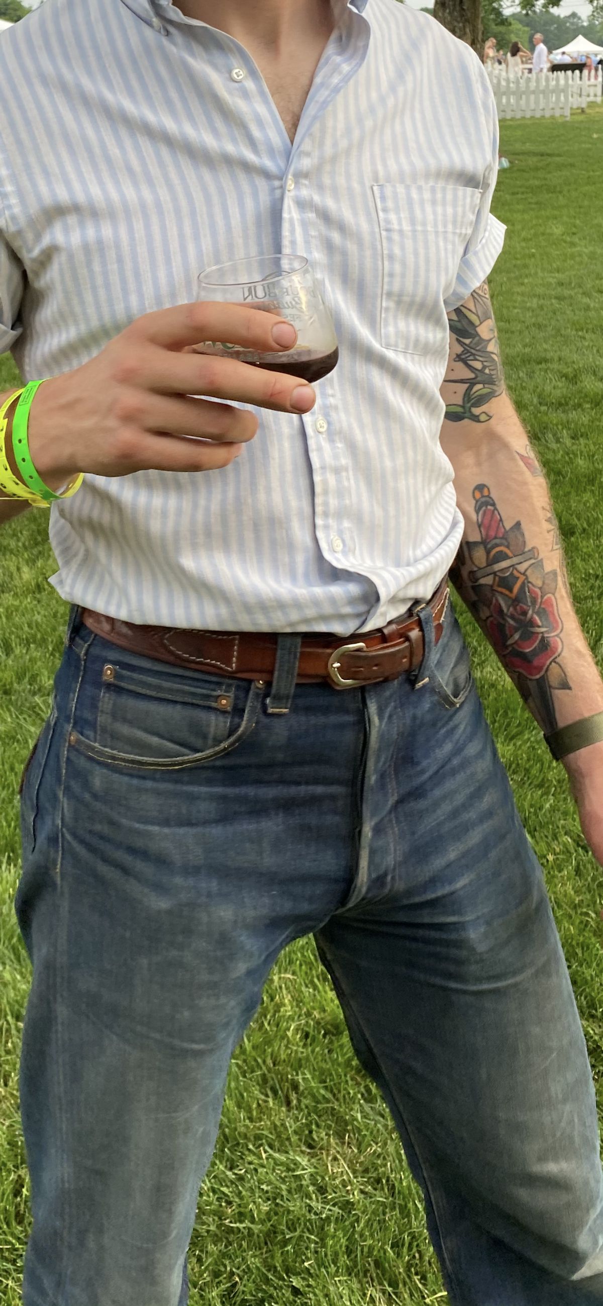 Photo by prichardson on May 22, 2021 of the Mister Freedom Californian Jeans Lot 44R in Cone Mills Selvedge Denim.