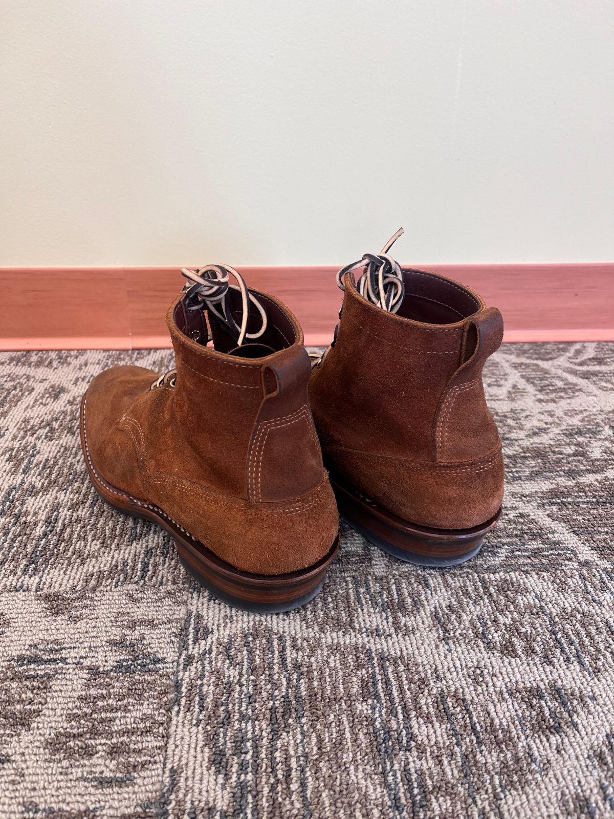 Photo by prichardson on February 21, 2025 of the White's 350 Cruiser in Seidel Red Dog Oil Tan Roughout.