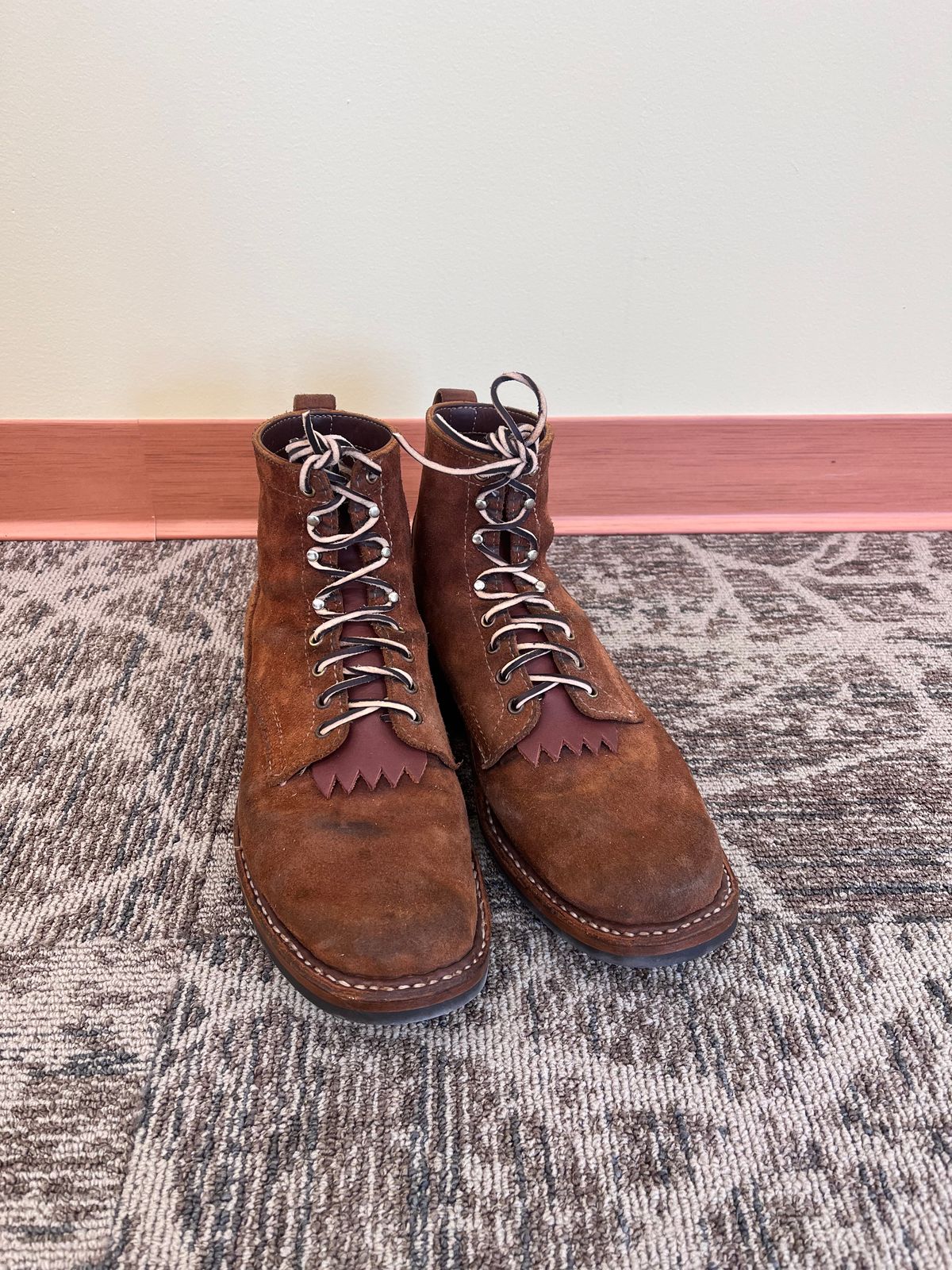 Photo by prichardson on February 21, 2025 of the White's 350 Cruiser in Seidel Red Dog Oil Tan Roughout.