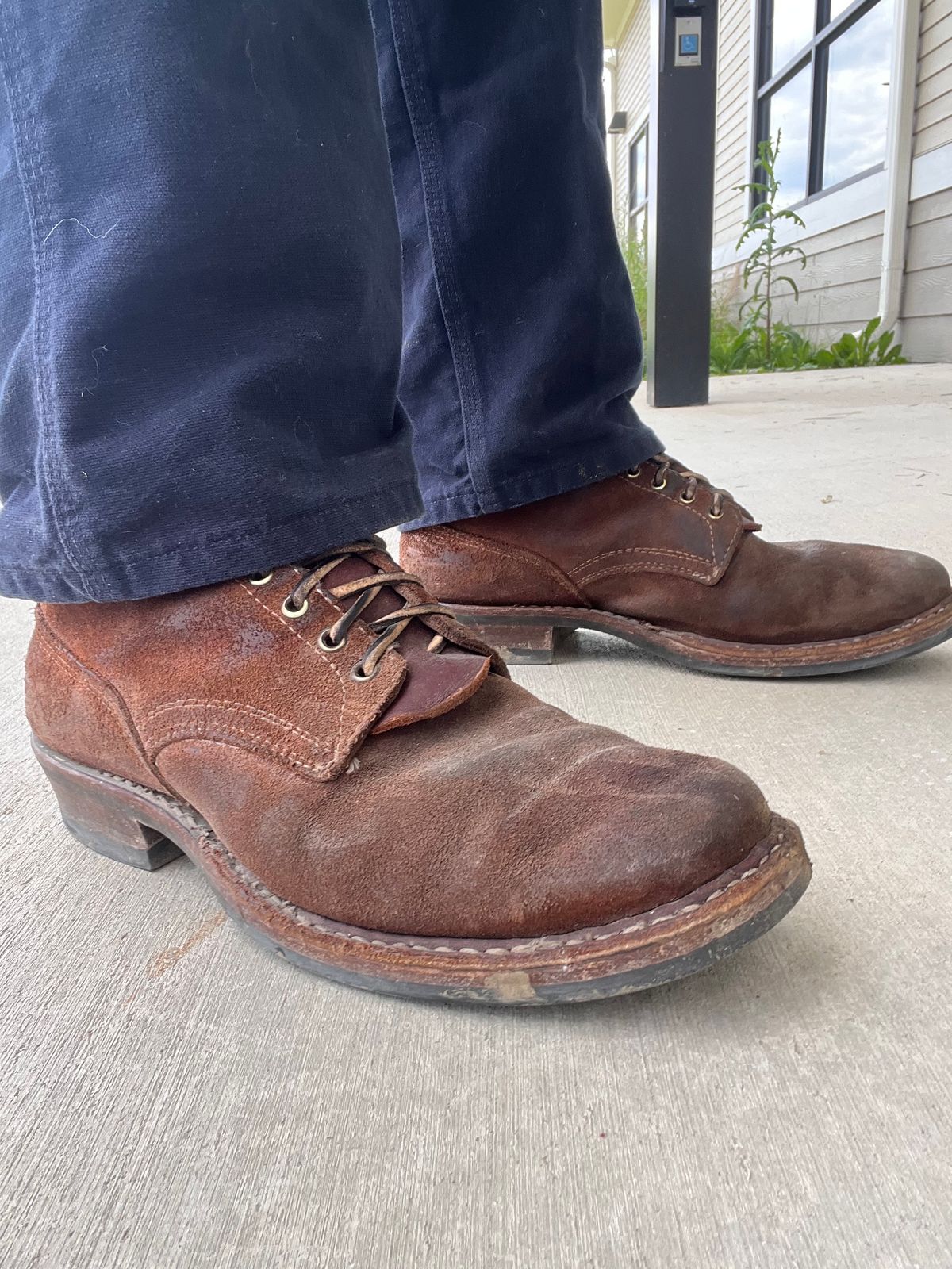 Photo by prichardson on May 23, 2025 of the White's 350 Cruiser in Seidel Red Dog Oil Tan Roughout.