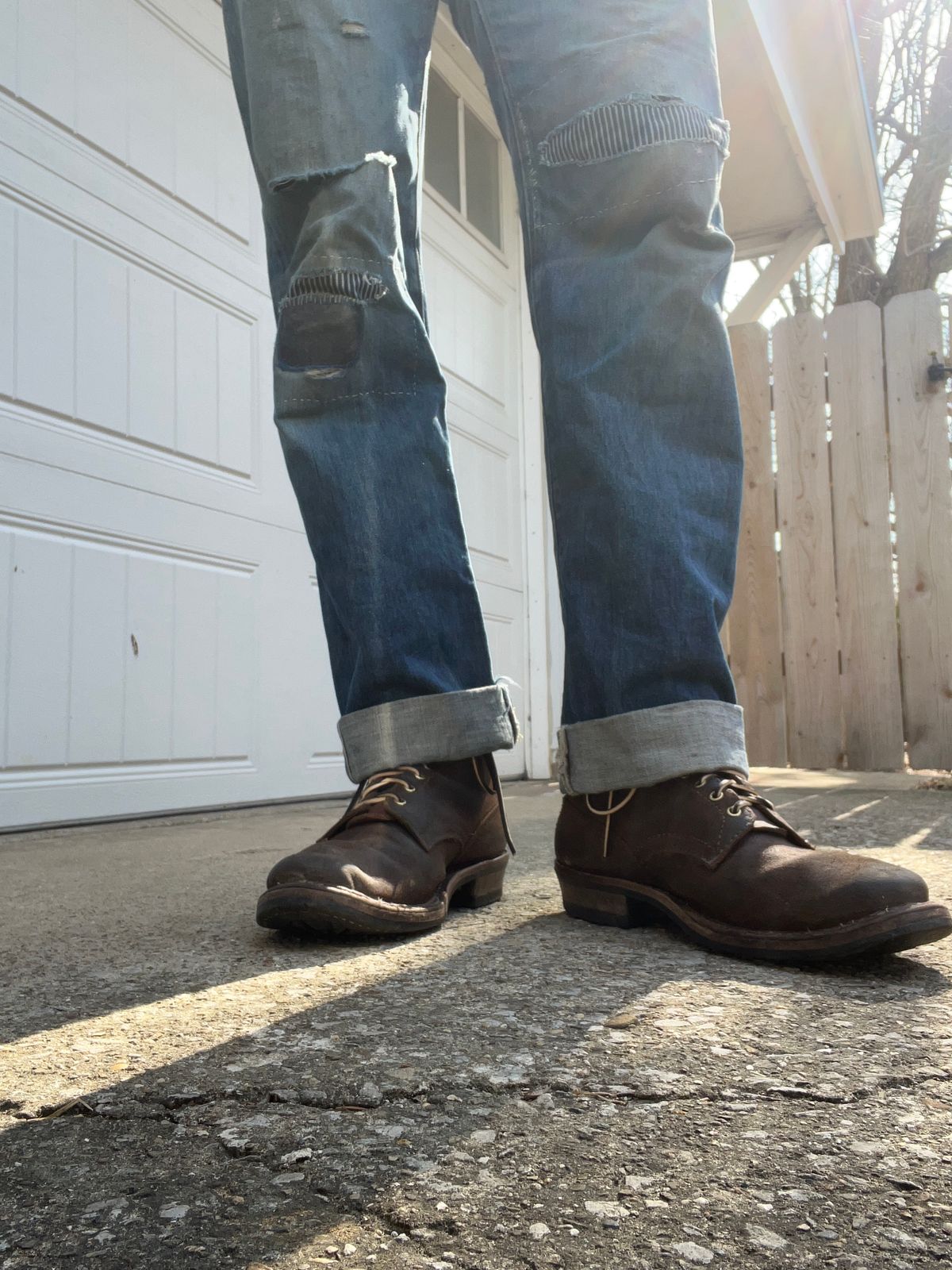 Photo by prichardson on February 21, 2026 of the White's 350 Cruiser in Seidel Red Dog Oil Tan Roughout.