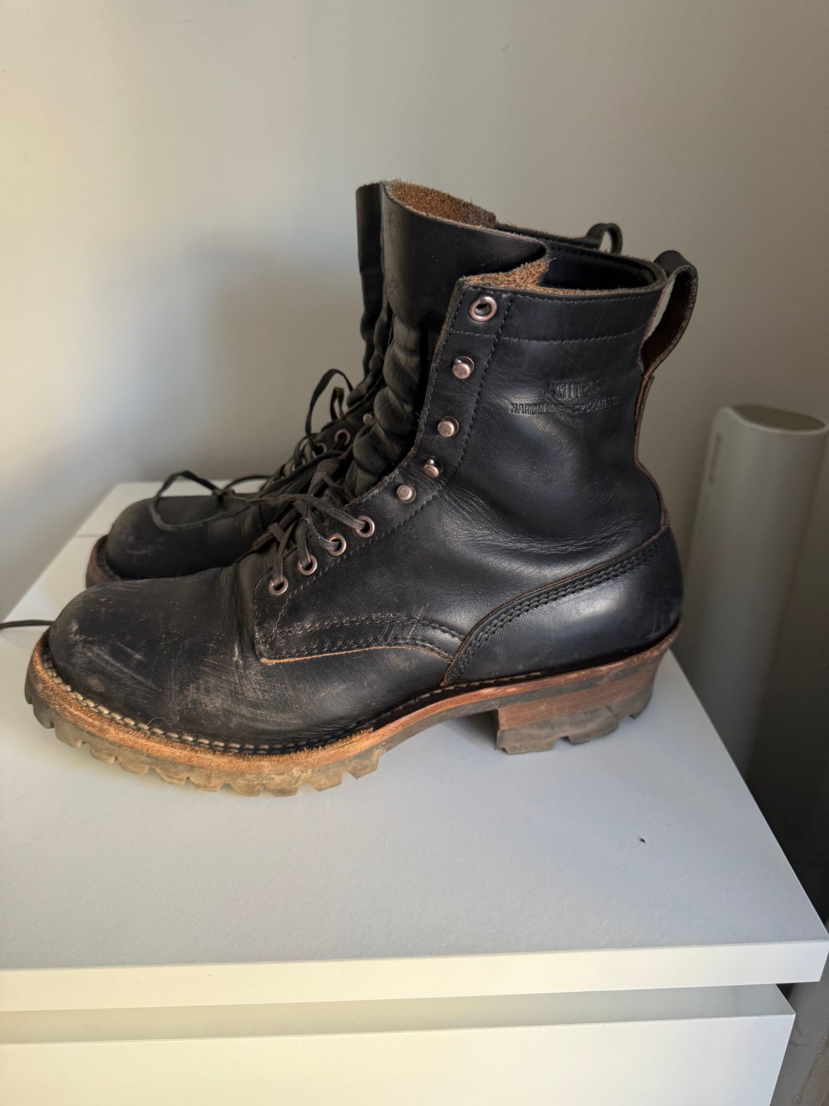 Photo by felixb on January 5, 2026 of the White's C355 Logger in Seidel Black Double Shot.