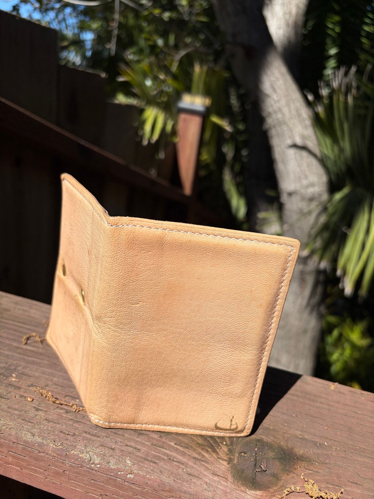 Photo by huntx4 on April 2, 2026 of the ifticar2 Dome Wallet in European Veg Tan Goat.