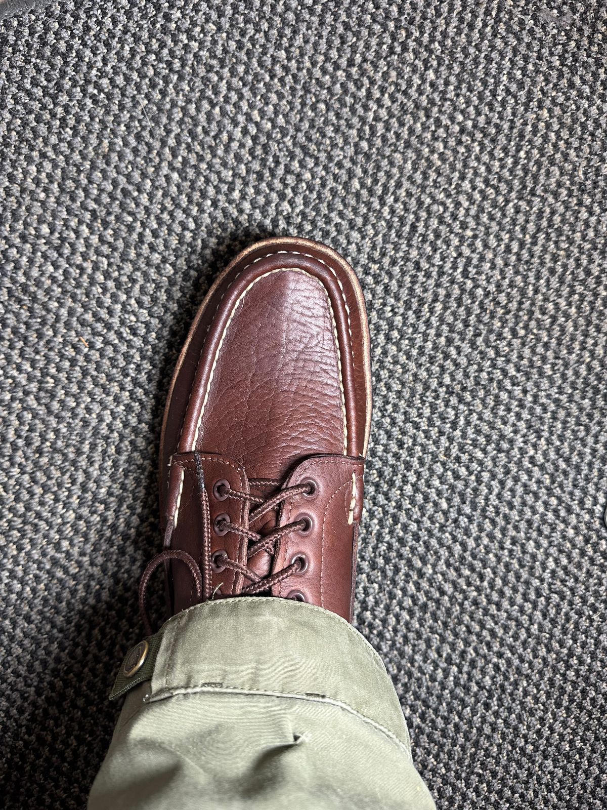 Photo by Mogo on February 5, 2026 of the Russell Moccasin Co. Unknown Model in Unknown Leather.