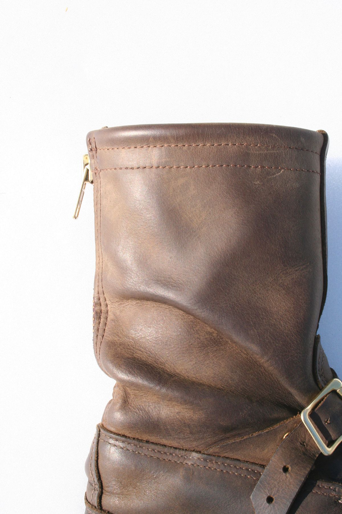 Photo by Mogo on April 3, 2026 of the Russell Moccasin Co. Zephyr II in S.B. Foot Sage Chamois.