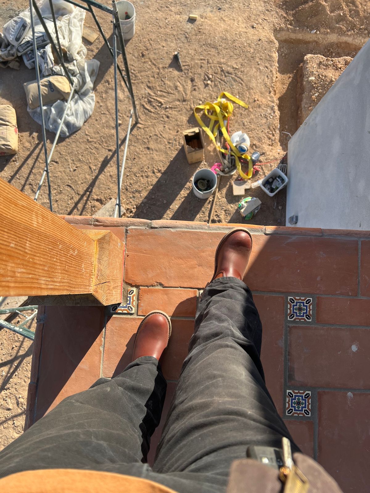 Photo by bootsnfloors on December 23, 2024 of the White's Westbale in Seidel Red Dog Oil Tan & Seidel Red Dog Oil Tan Roughout.