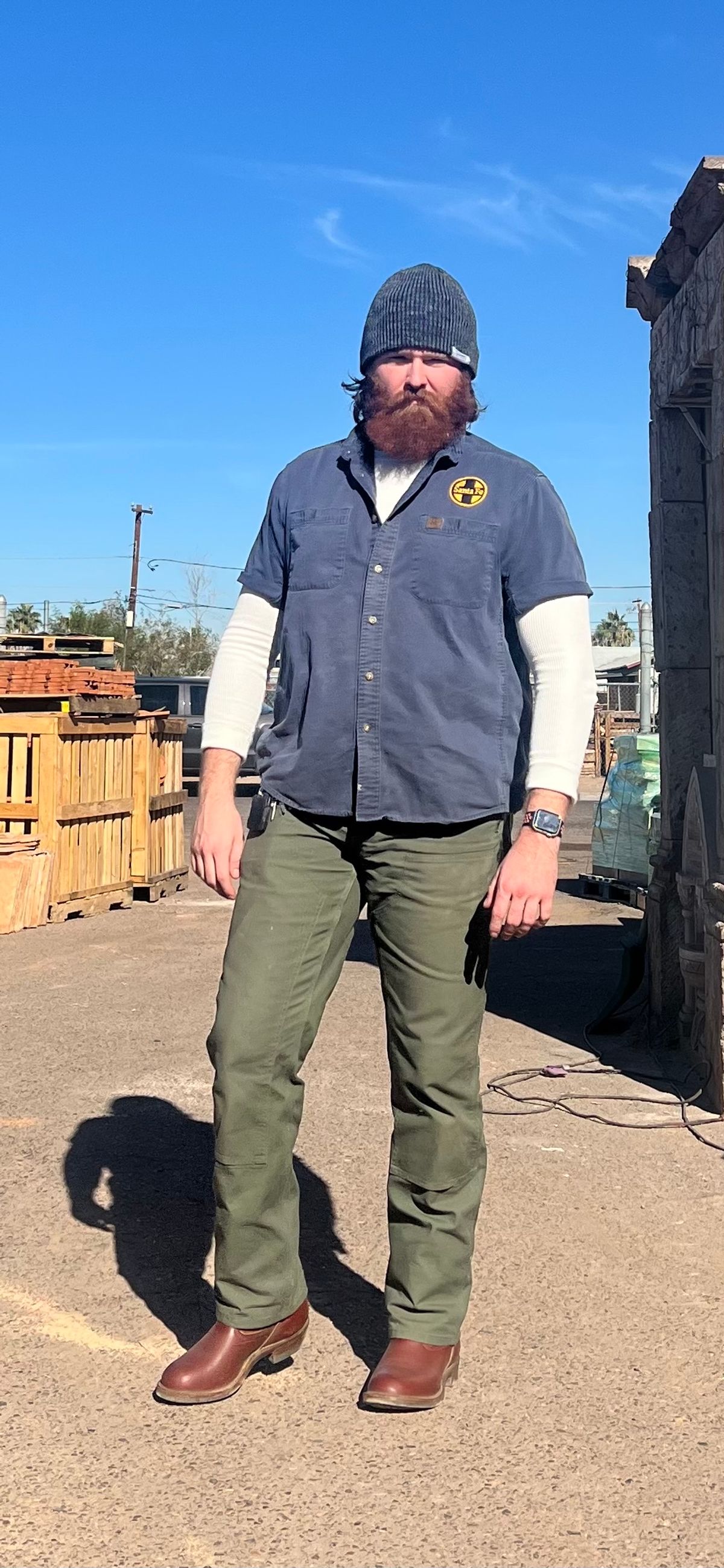 Photo by bootsnfloors on January 2, 2025 of the White's Westbale in Seidel Red Dog Oil Tan & Seidel Red Dog Oil Tan Roughout.