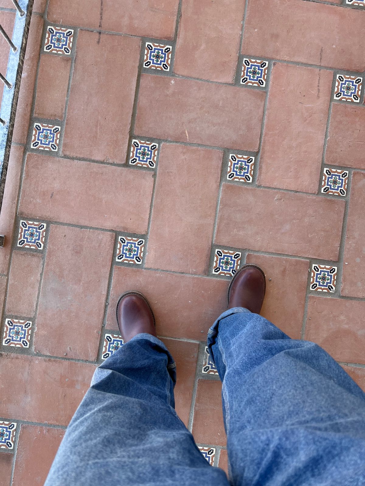 Photo by bootsnfloors on March 20, 2025 of the White's Westbale in Seidel Red Dog Oil Tan & Seidel Red Dog Oil Tan Roughout.