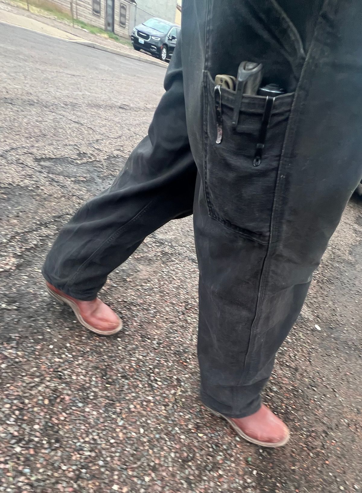 Photo by bootsnfloors on November 18, 2025 of the White's Westbale in Seidel Red Dog Oil Tan & Seidel Red Dog Oil Tan Roughout.