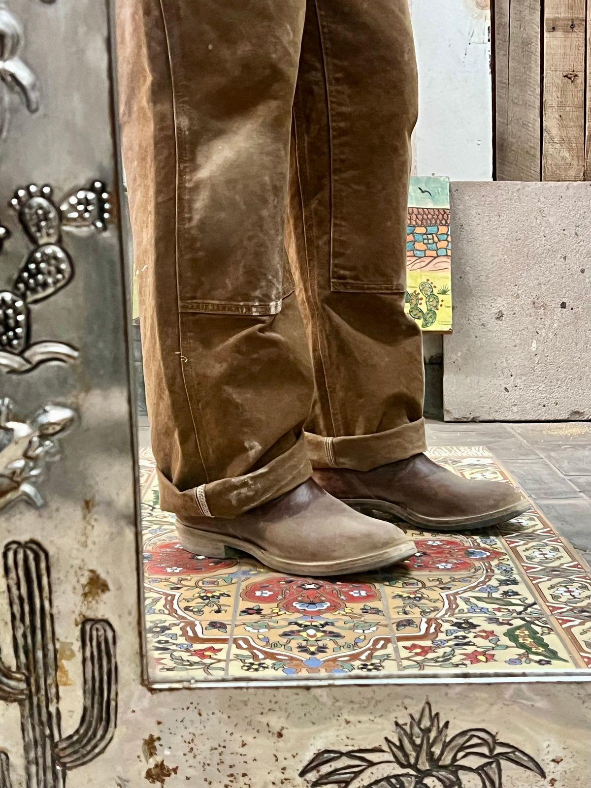 Photo by bootsnfloors on June 19, 2026 of the White's Westbale in Seidel Red Dog Oil Tan & Seidel Red Dog Oil Tan Roughout.