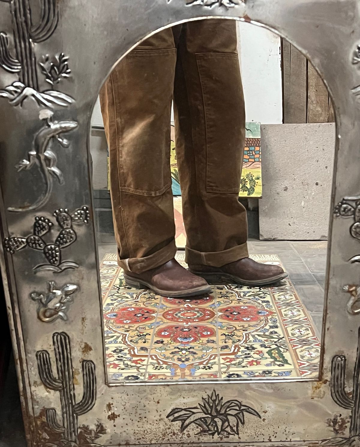 Photo by bootsnfloors on June 19, 2026 of the White's Westbale in Seidel Red Dog Oil Tan & Seidel Red Dog Oil Tan Roughout.