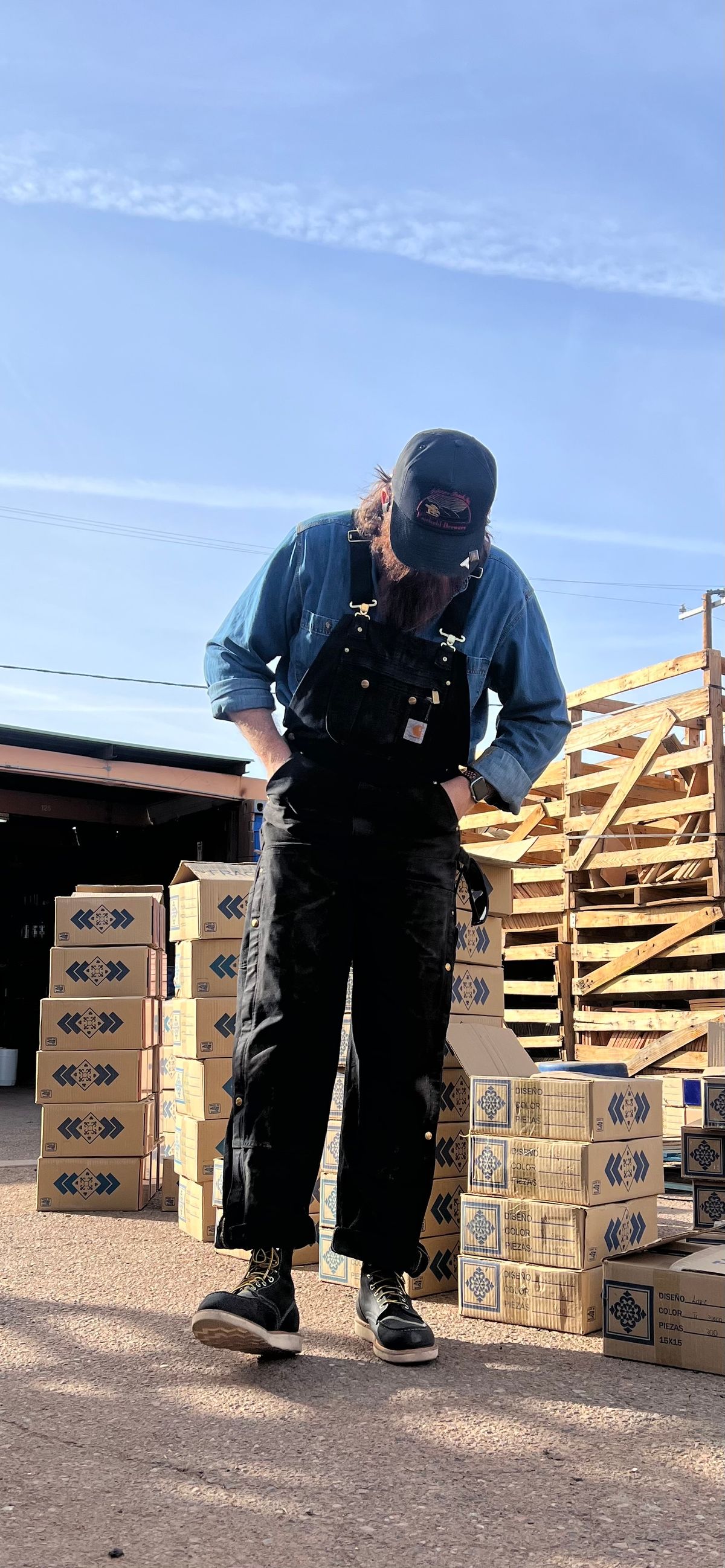 Photo by bootsnfloors on December 11, 2024 of the White's Perry 8" in Seidel Black Oil Tan.