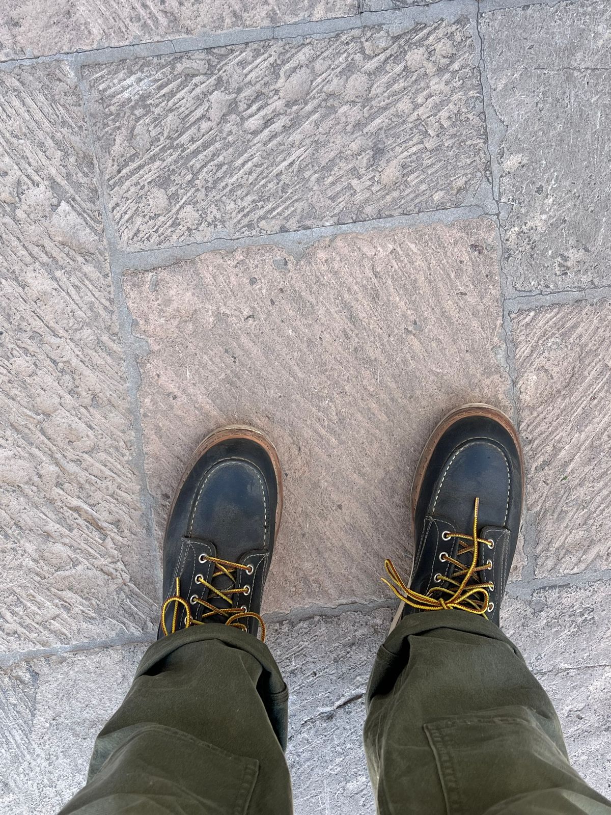 Photo by bootsnfloors on February 14, 2025 of the White's Perry 8" in Seidel Black Oil Tan.