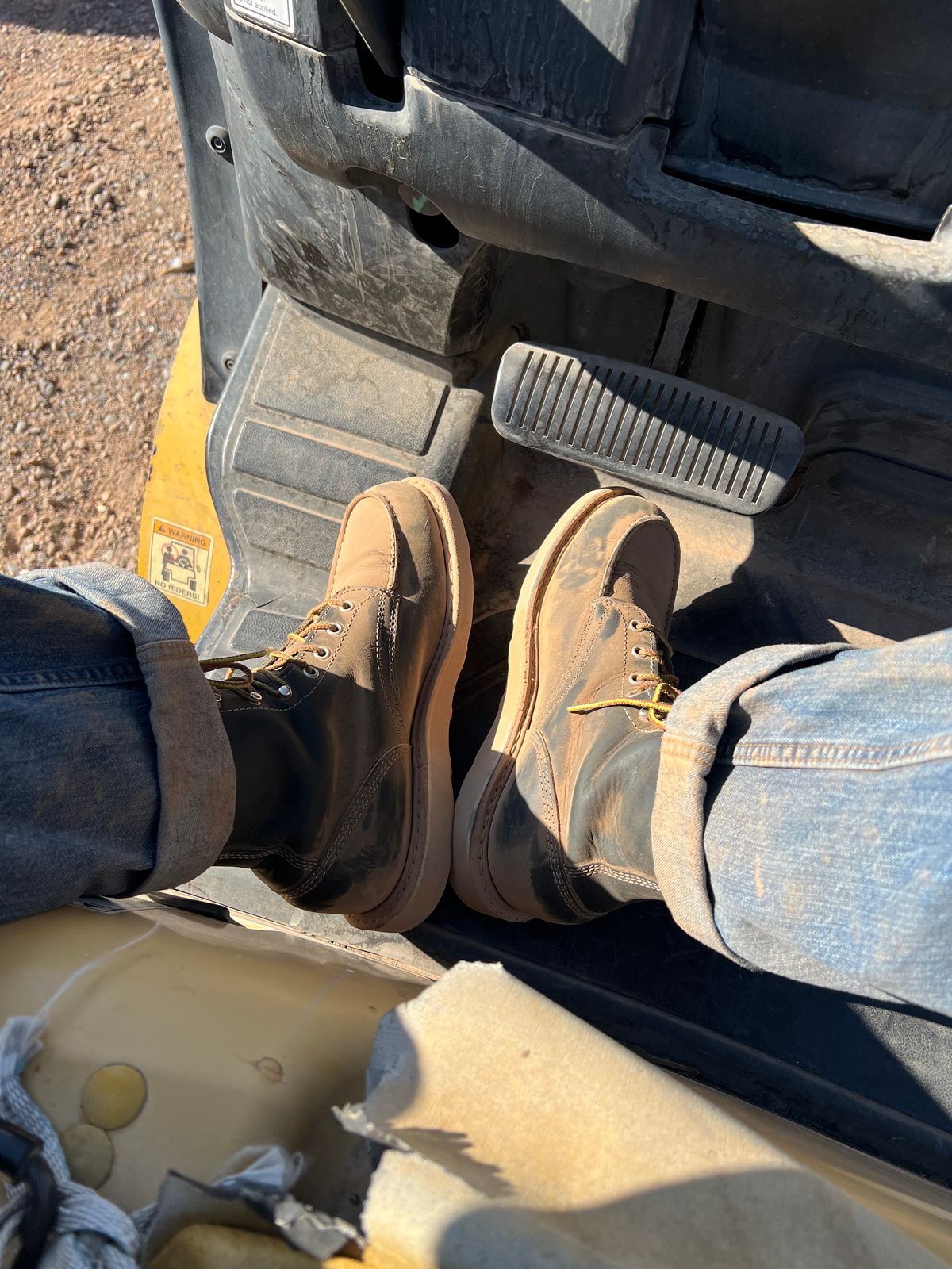 Photo by bootsnfloors on February 18, 2025 of the White's Perry 8" in Seidel Black Oil Tan.