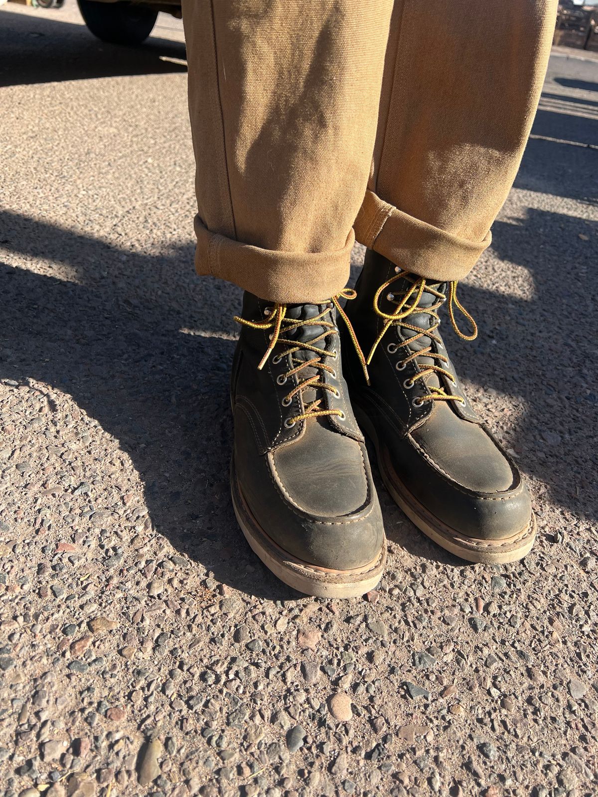 Photo by bootsnfloors on May 1, 2025 of the White's Perry 8" in Seidel Black Oil Tan.
