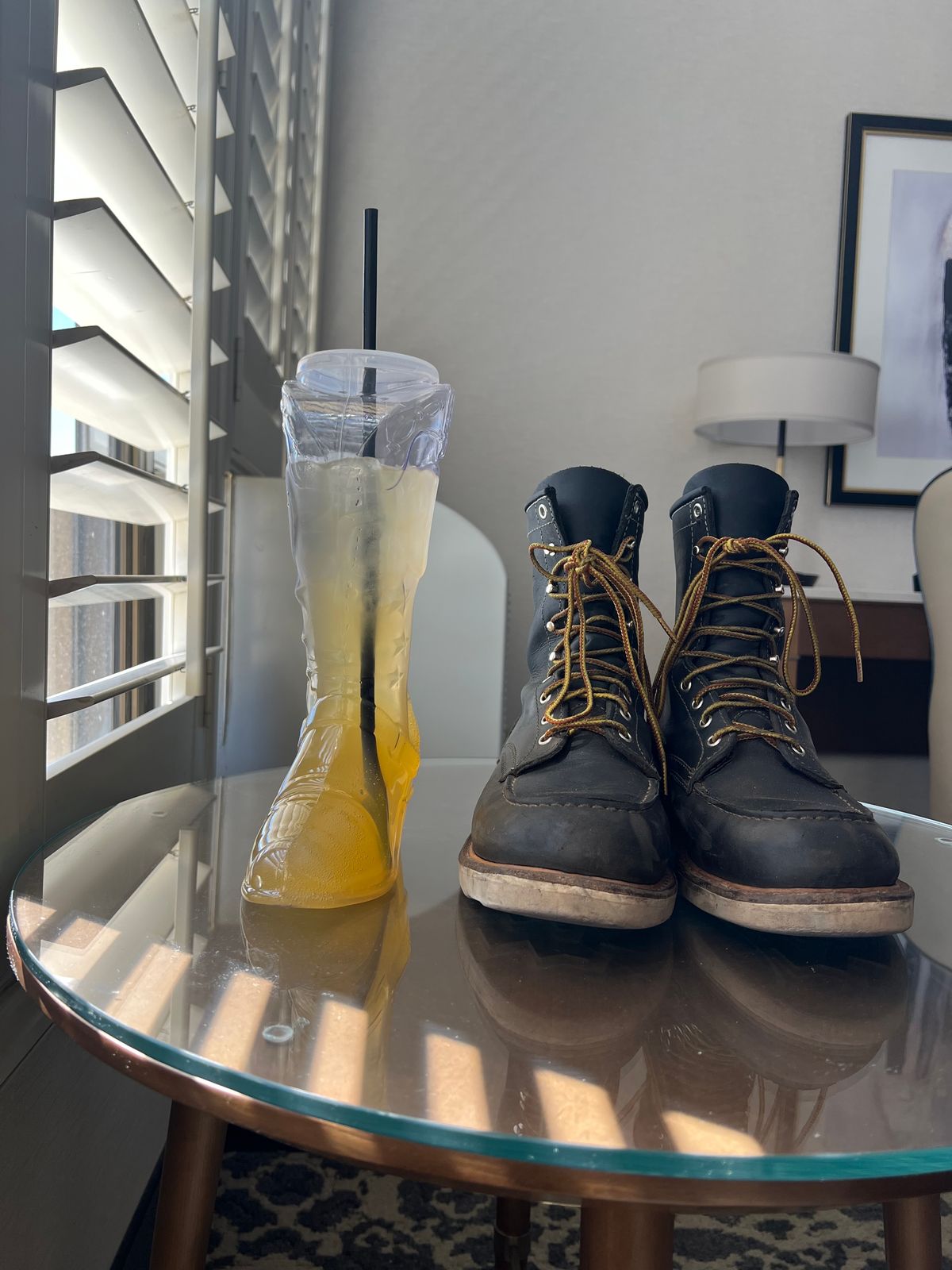 Photo by bootsnfloors on May 9, 2025 of the White's Perry 8" in Seidel Black Oil Tan.