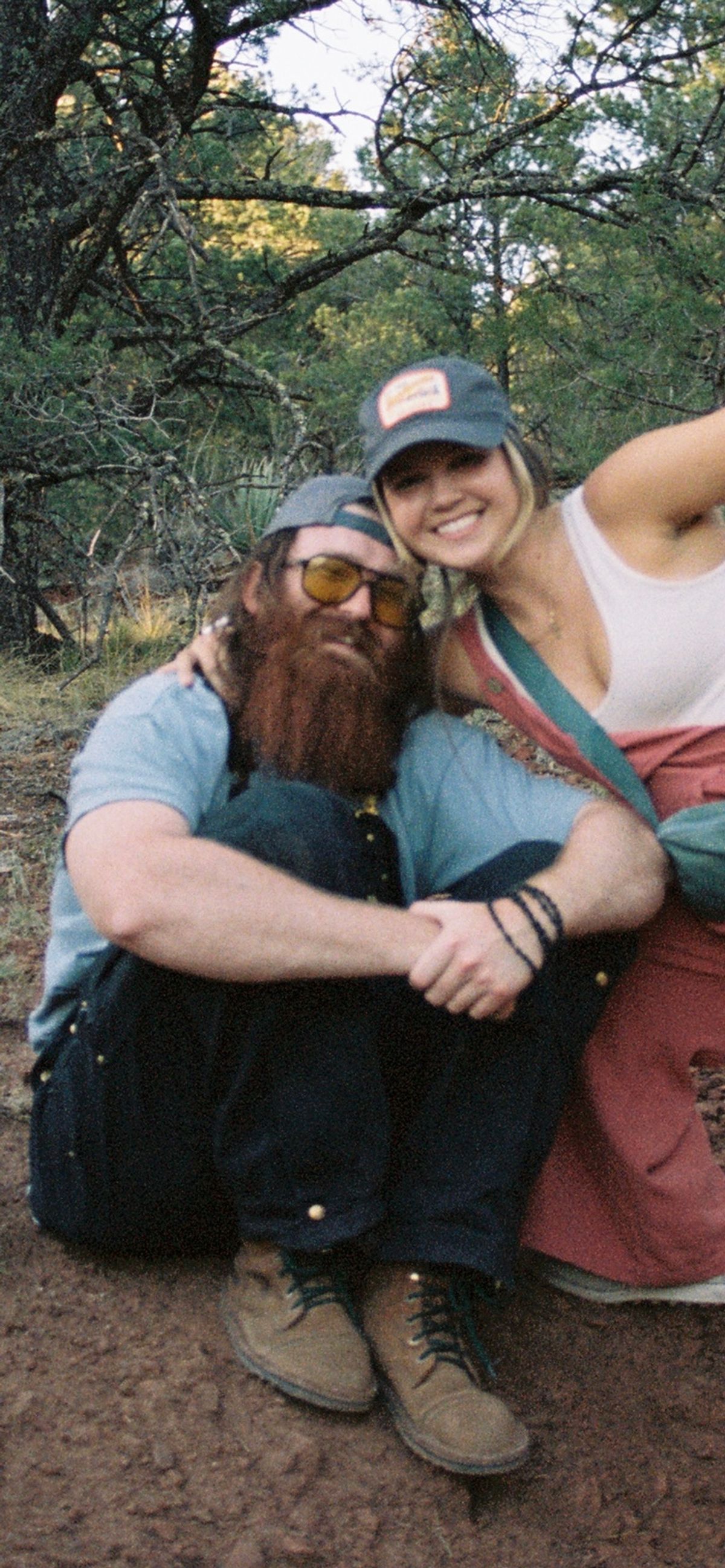 Photo by bootsnfloors on September 17, 2025 of the Jim Green African Trooper Barefoot in Fudge Crazy Horse.