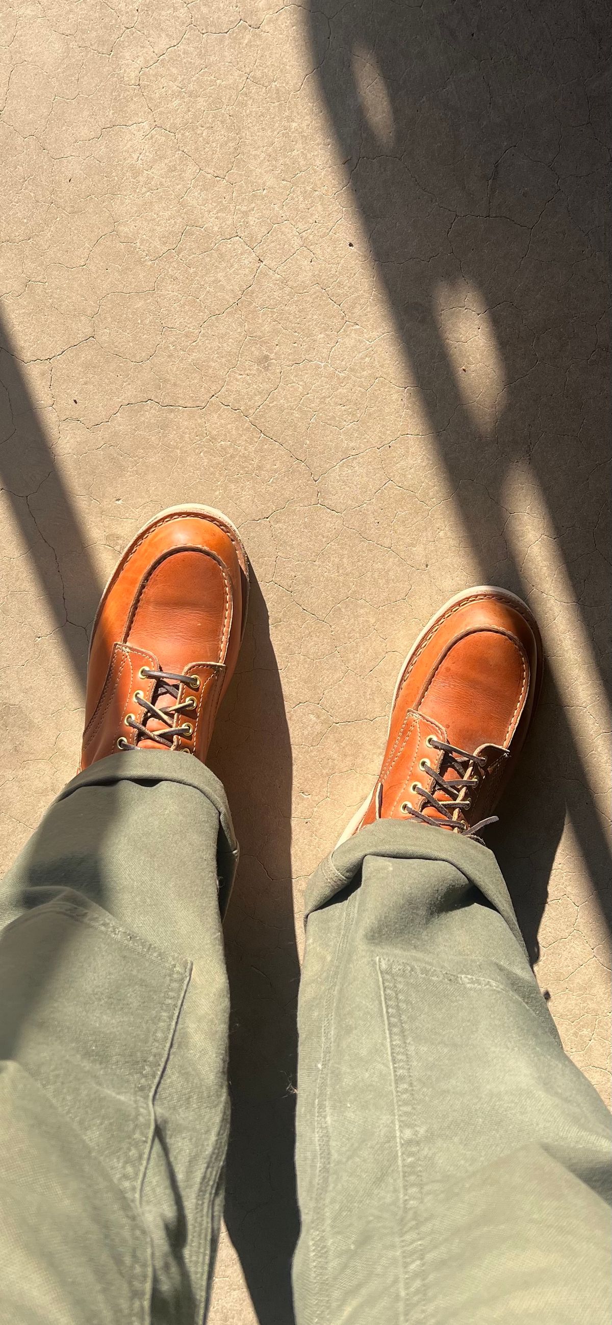Photo by bootsnfloors on April 8, 2025 of the White's Perry 6" Select in Seidel Tobacco Stampede.