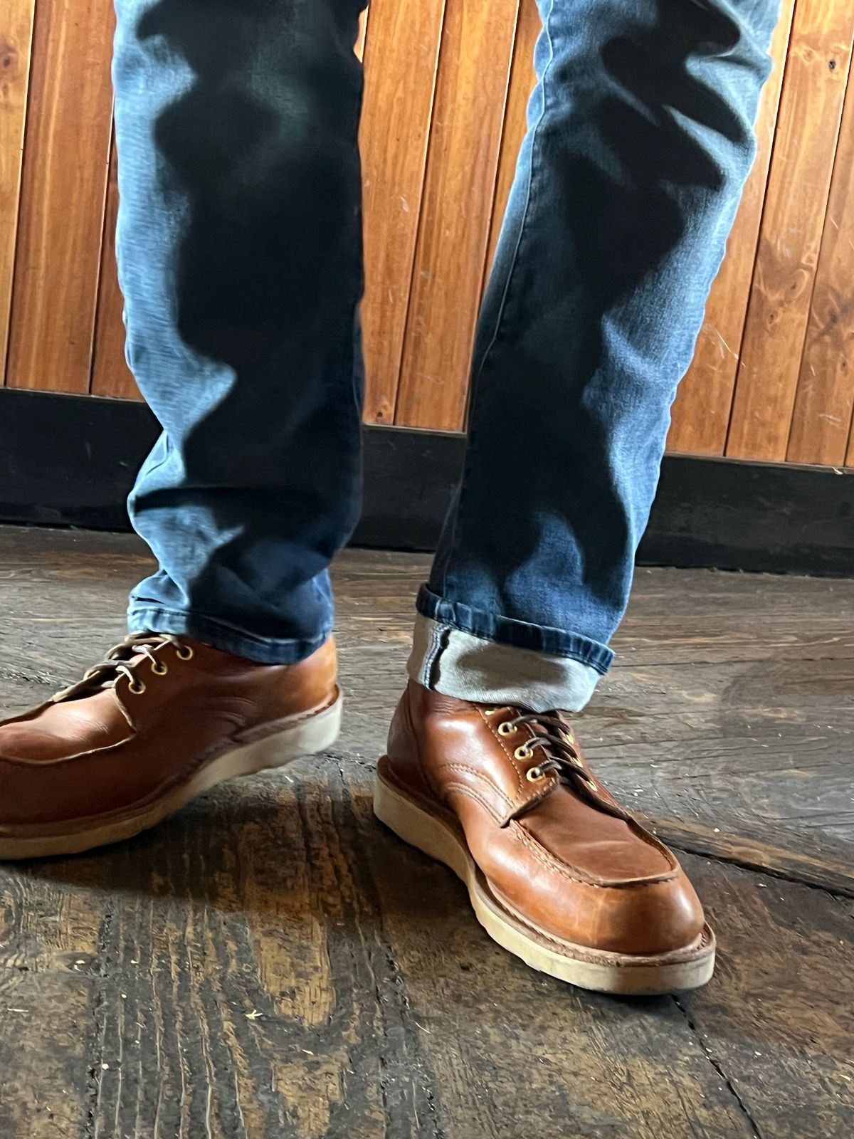 Photo by bootsnfloors on January 17, 2026 of the White's Perry 6" Select in Seidel Tobacco Stampede.