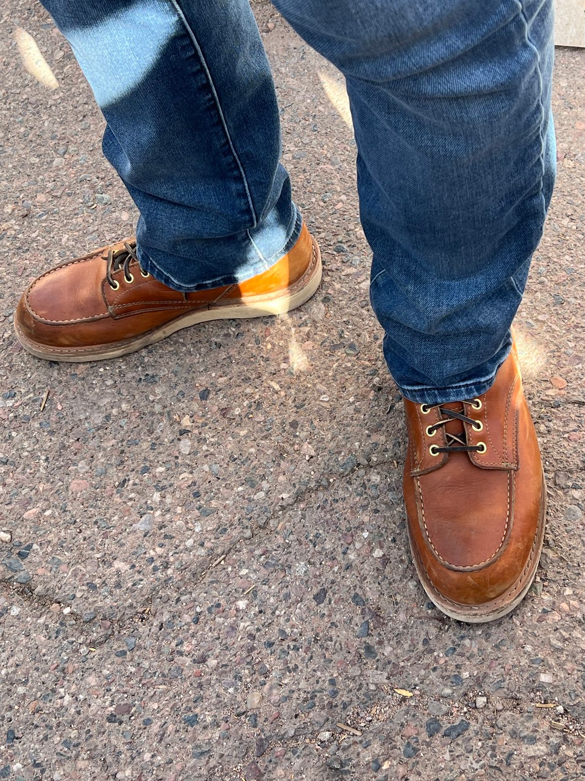 Photo by bootsnfloors on April 22, 2026 of the White's Perry 6" Select in Seidel Tobacco Stampede.