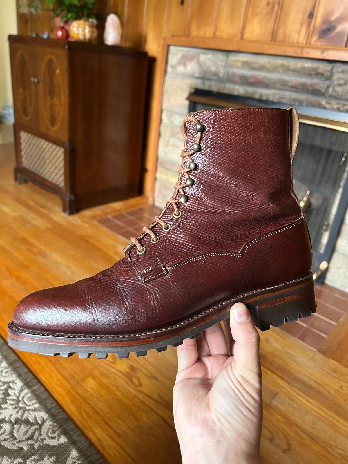 Photo by Vintage_Clark on November 11, 2025 of the Crockett & Jones Radnor IV in J&FJ Baker Brown Russian Calf.
