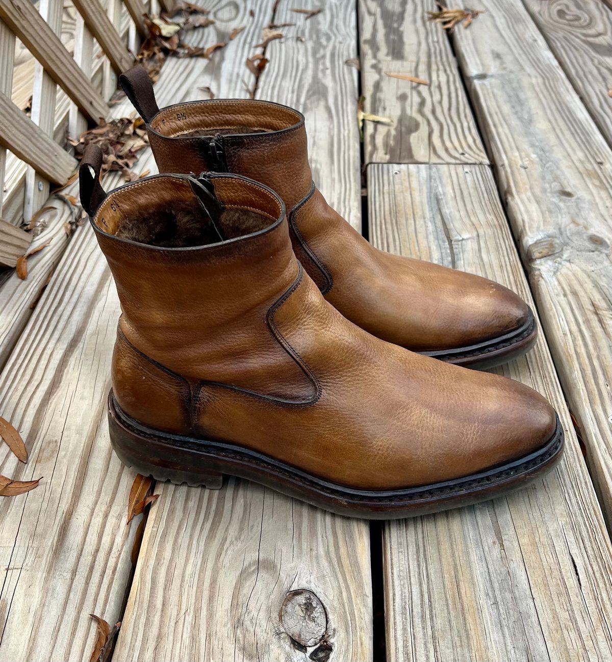 Photo by theoldsole on November 2, 2024 of the Carlos Santos Maxwel in Unknown Grain Leather.