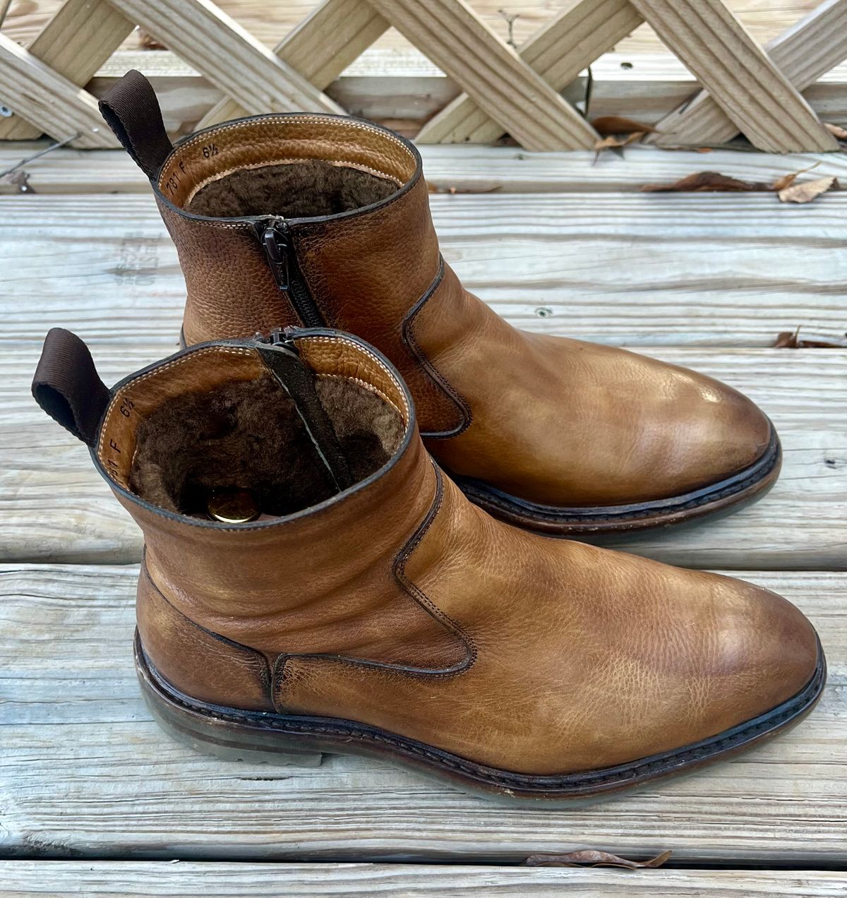 Photo by theoldsole on December 1, 2024 of the Carlos Santos Maxwel in Unknown Grain Leather.
