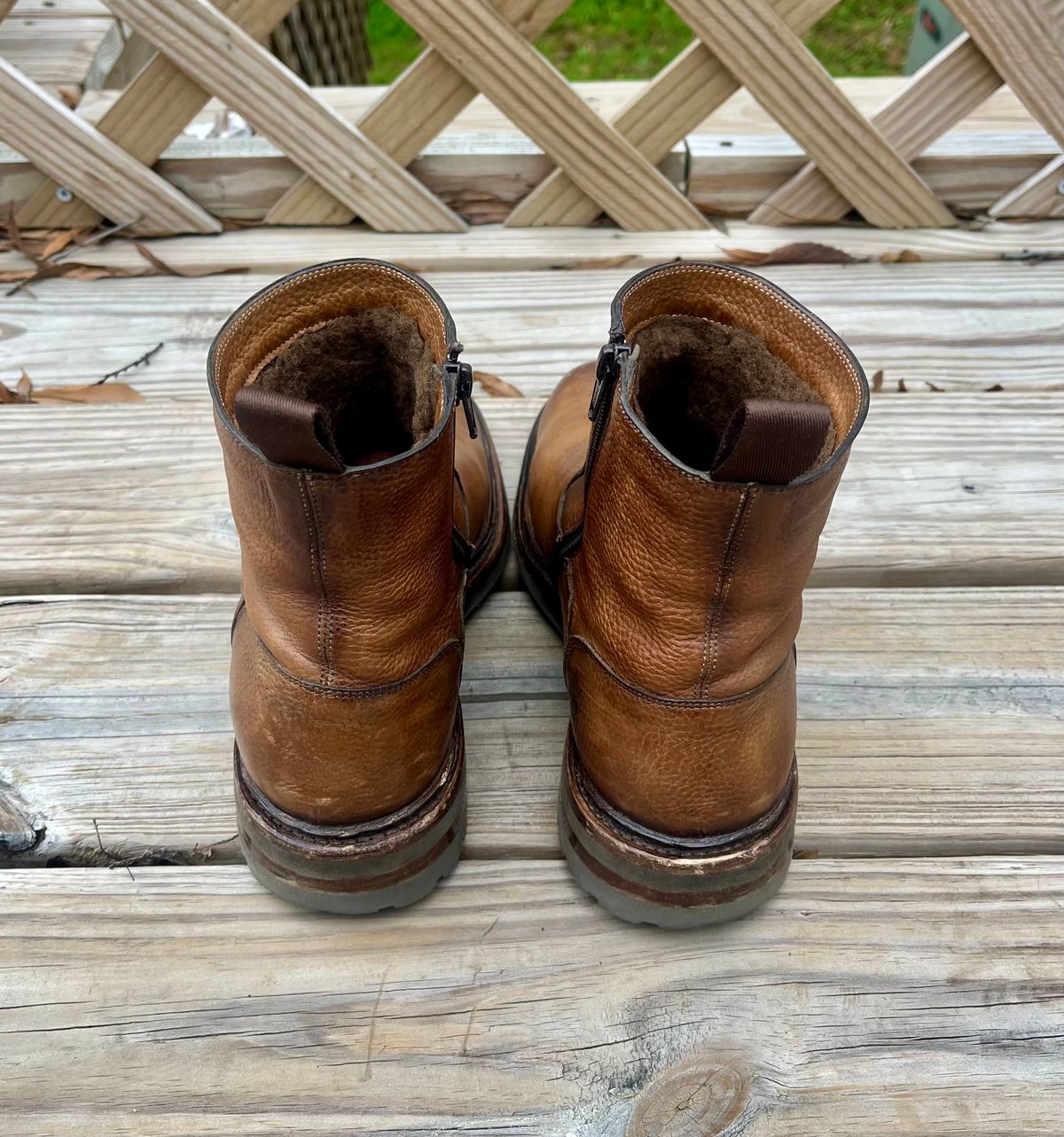 Photo by theoldsole on January 4, 2025 of the Carlos Santos Maxwel in Unknown Grain Leather.