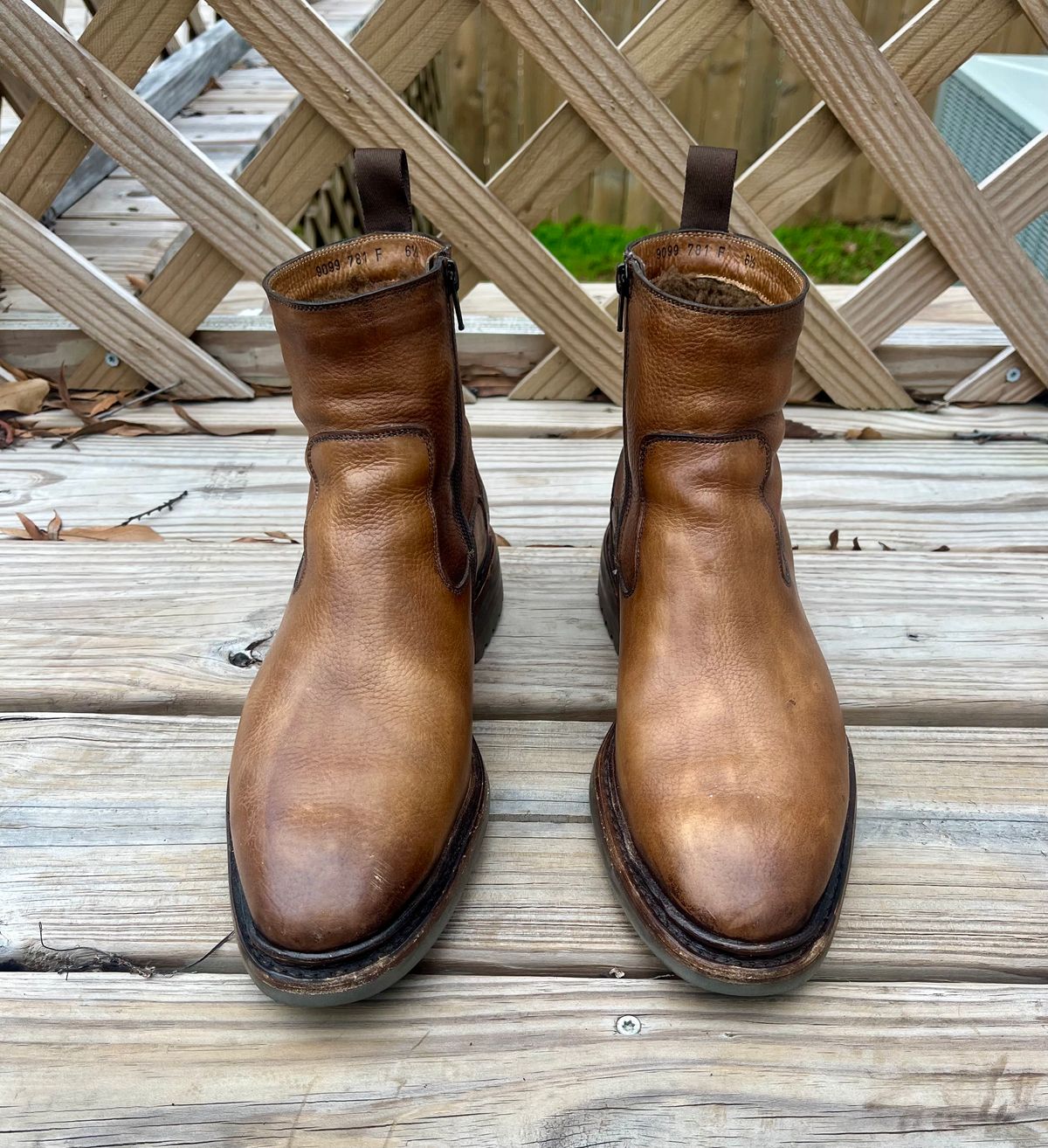 Photo by theoldsole on January 4, 2025 of the Carlos Santos Maxwel in Unknown Grain Leather.