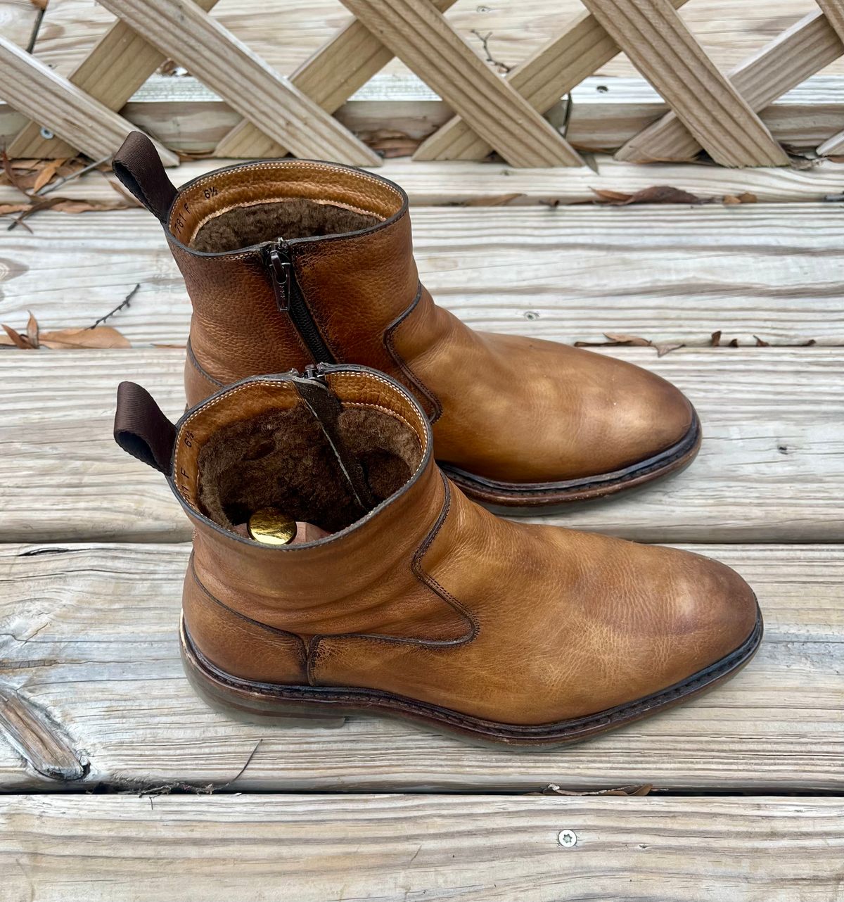 Photo by theoldsole on January 4, 2025 of the Carlos Santos Maxwel in Unknown Grain Leather.