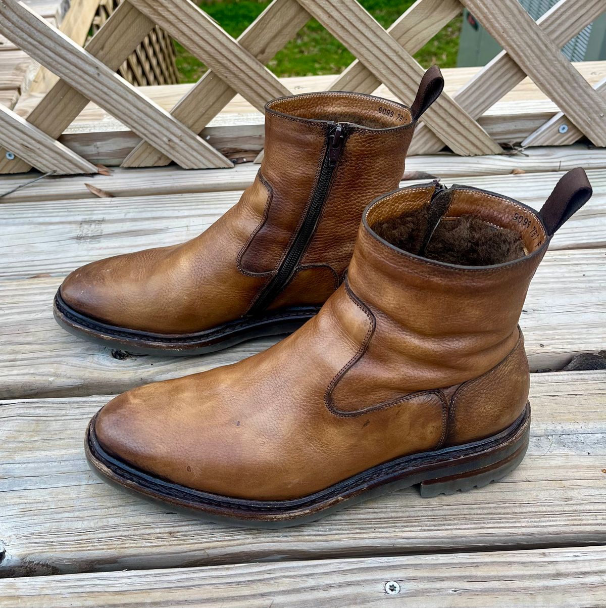Photo by theoldsole on March 2, 2025 of the Carlos Santos Maxwel in Unknown Grain Leather.