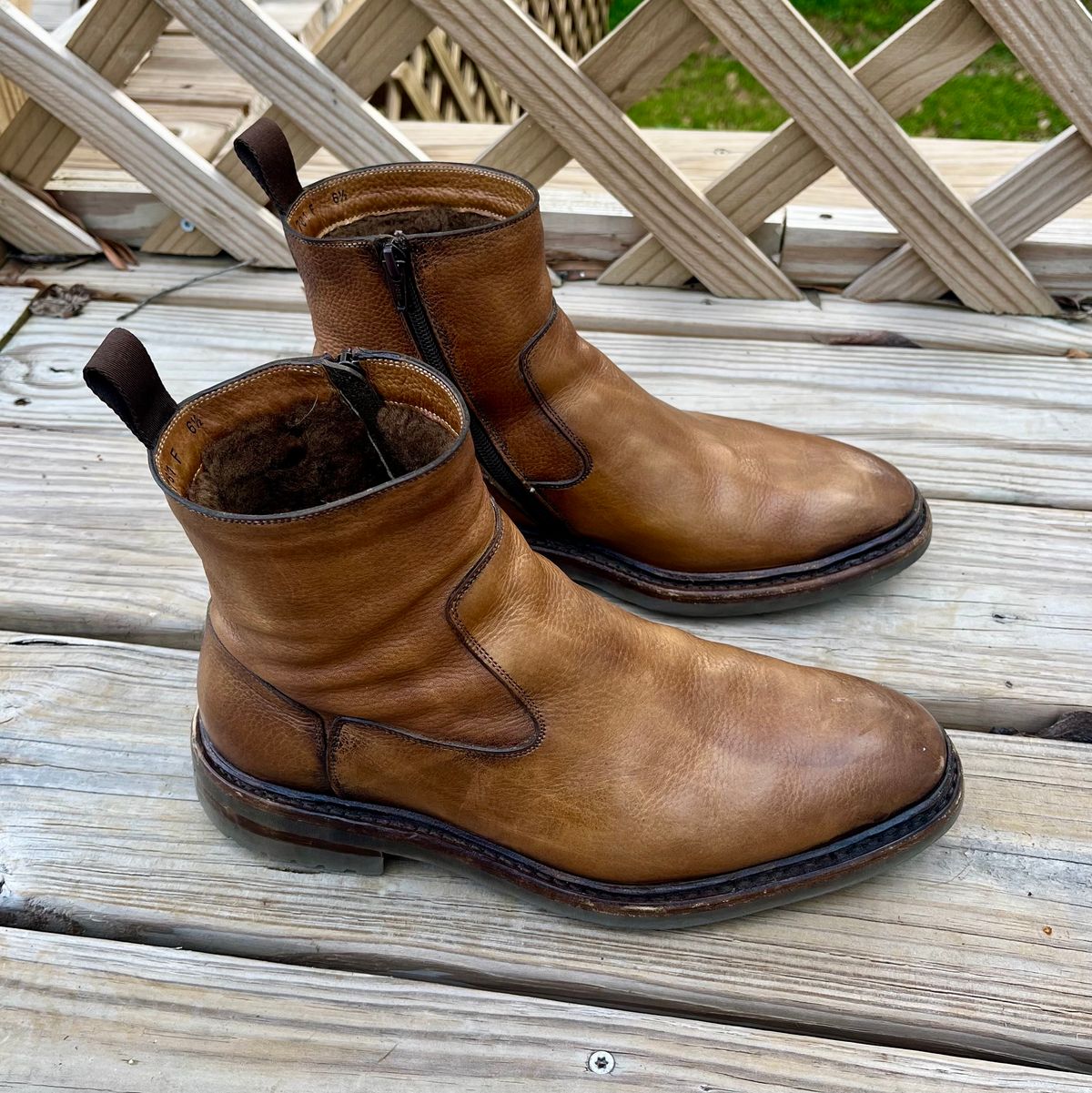 Photo by theoldsole on March 2, 2025 of the Carlos Santos Maxwel in Unknown Grain Leather.