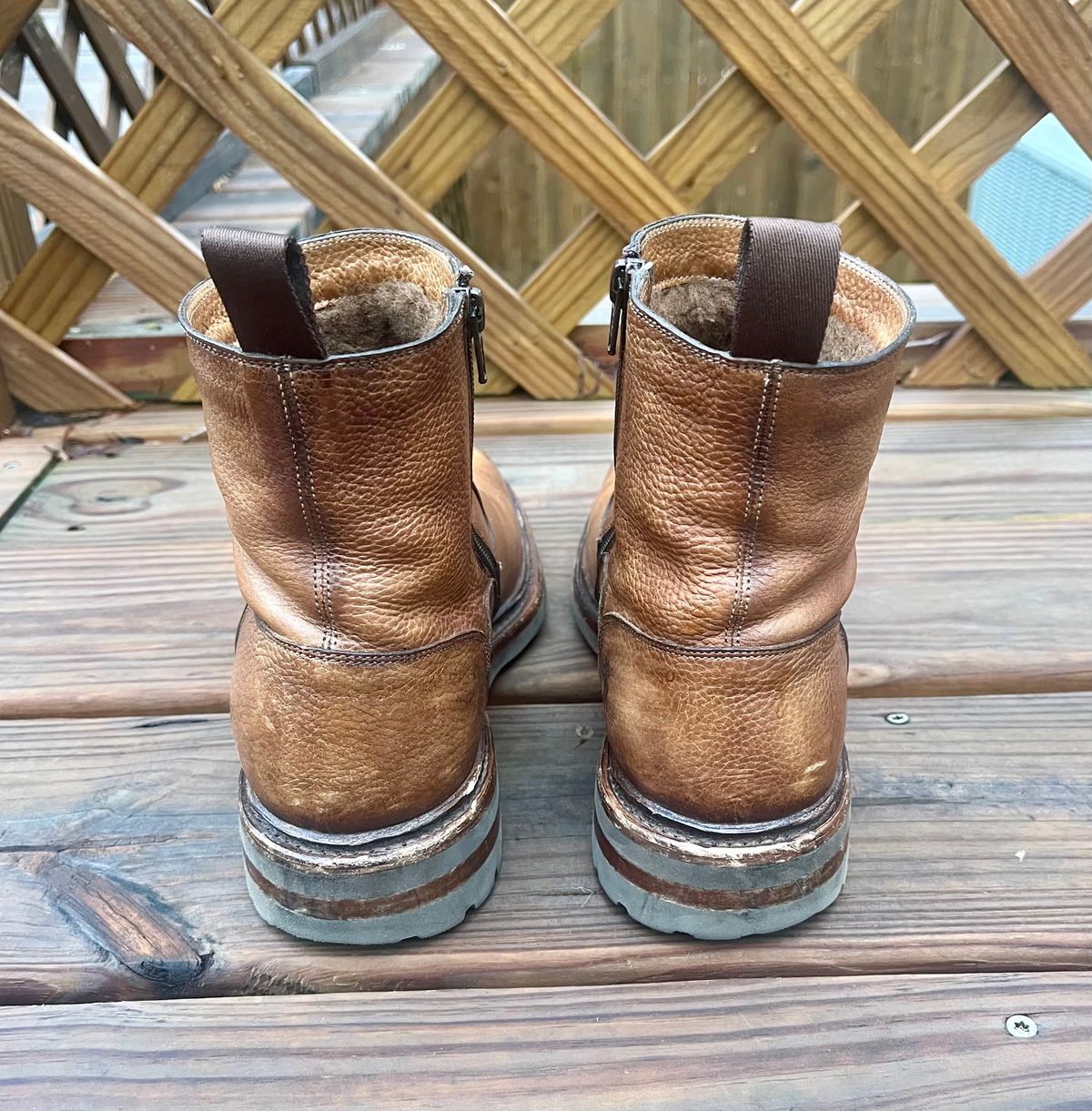 Photo by theoldsole on April 4, 2025 of the Carlos Santos Maxwel in Unknown Grain Leather.
