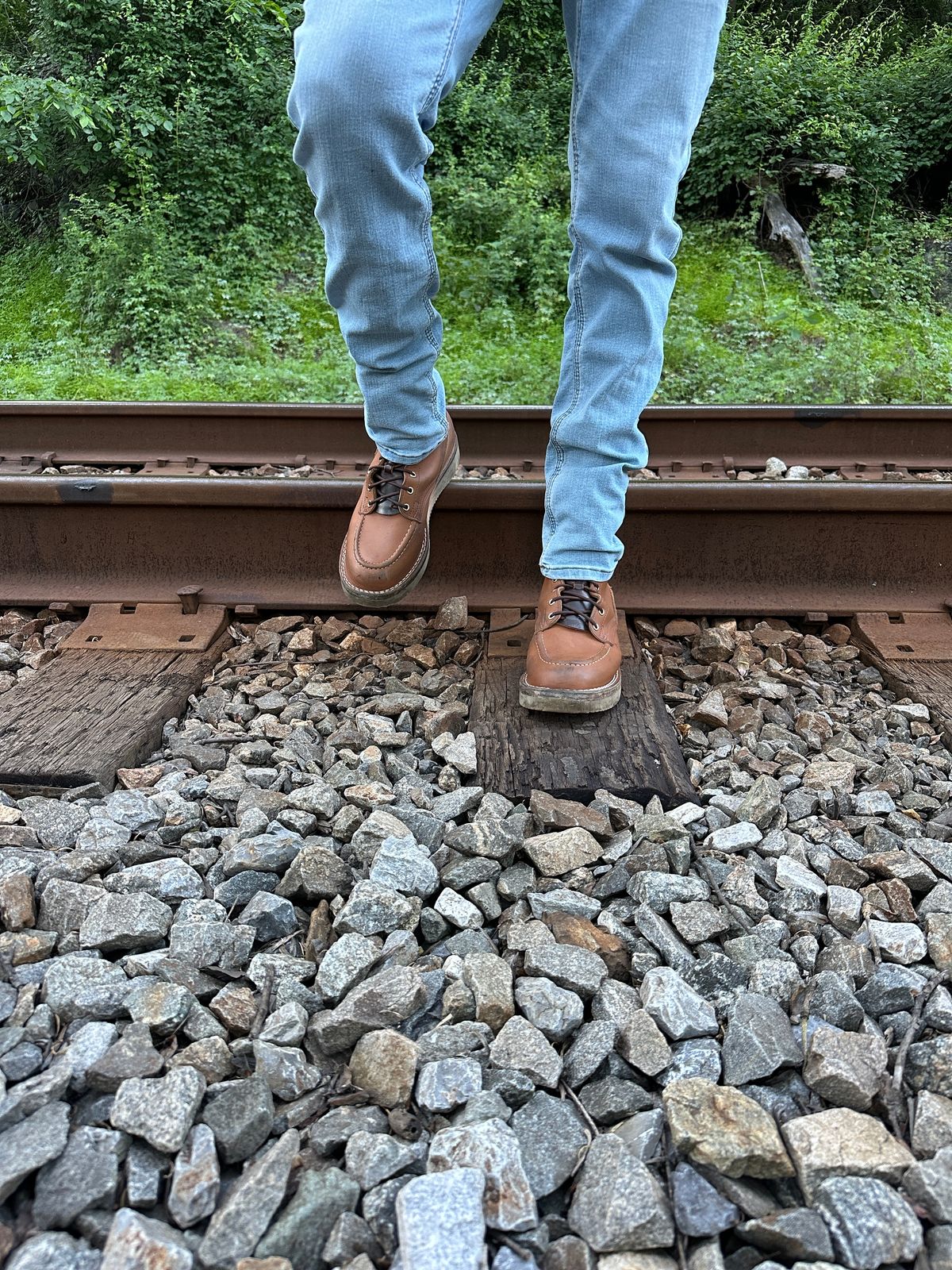 Photo by FutureCorpse33 on May 27, 2025 of the Nicks Lace Up Work in Seidel 1964 Tan.
